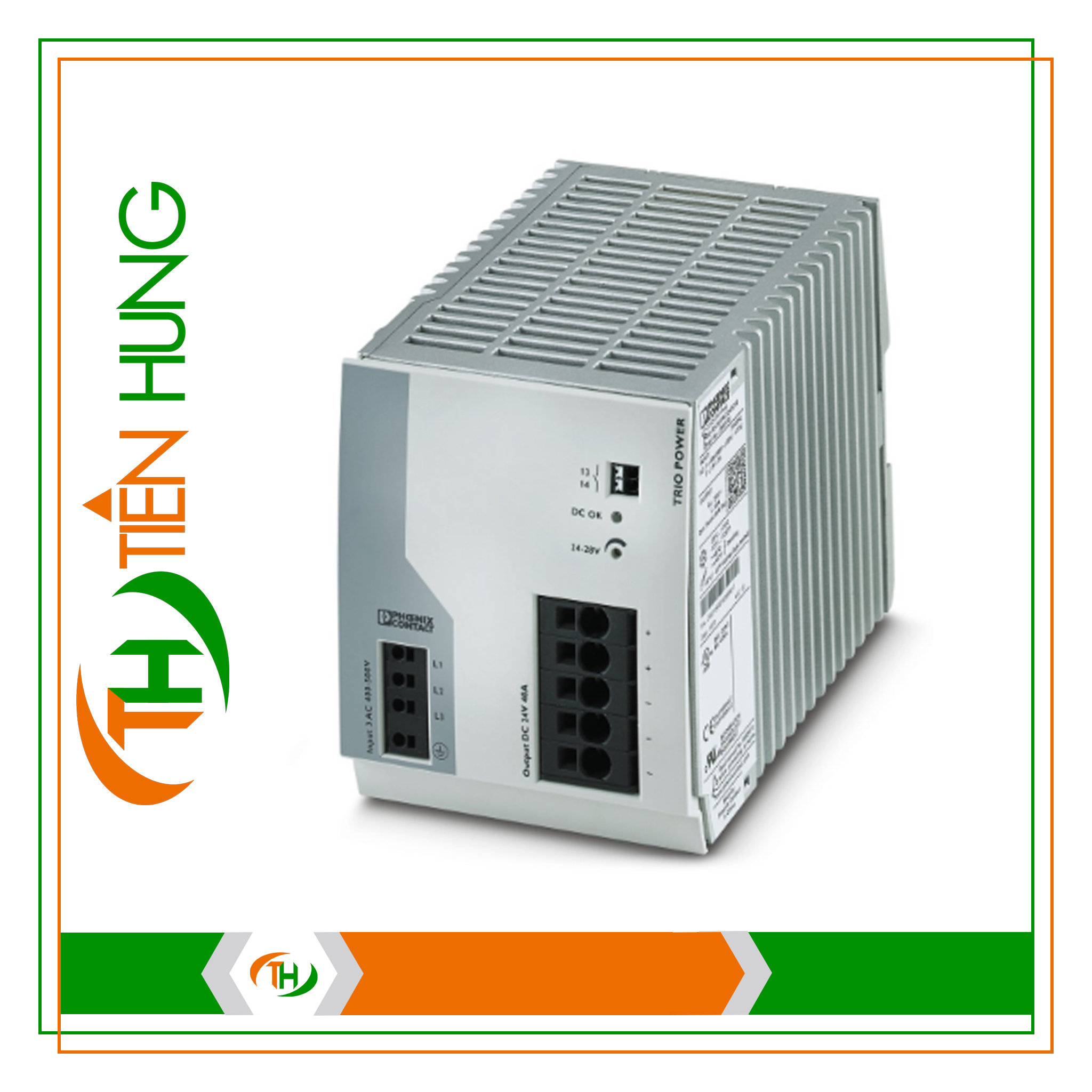 2903156 - TRIO-PS-2G/3AC/24DC/40 - BỘ NGUỒN TRIO 3 PHA 40A - PHOENIX ...
