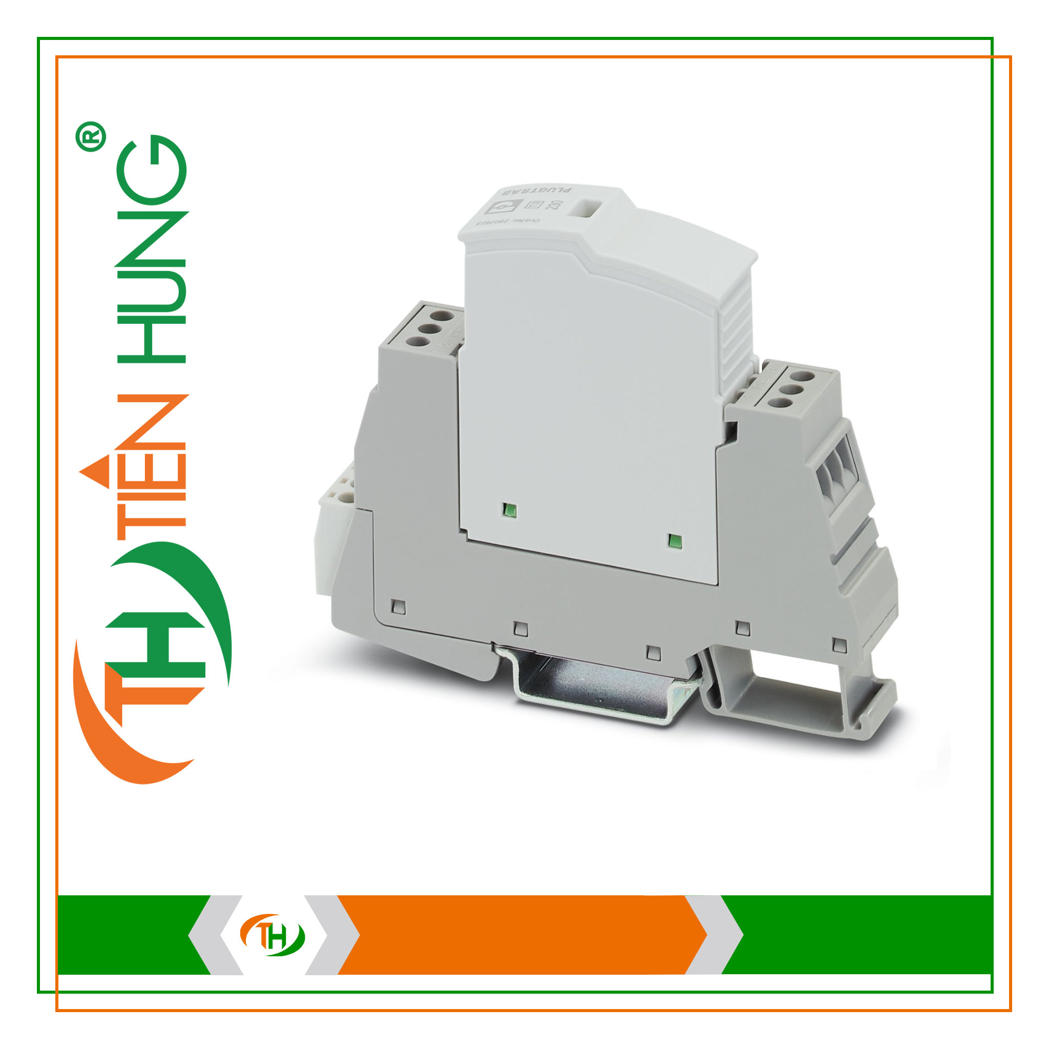 BỘ CHỐNG SÉT ĐƯỜNG NGUỒN 1 PHA 3 DÂY ( L + PE + N) CÓ TÍCH HỢP CẦU CHÌ PLT-SEC-T3-230-FM-UT - 2907919