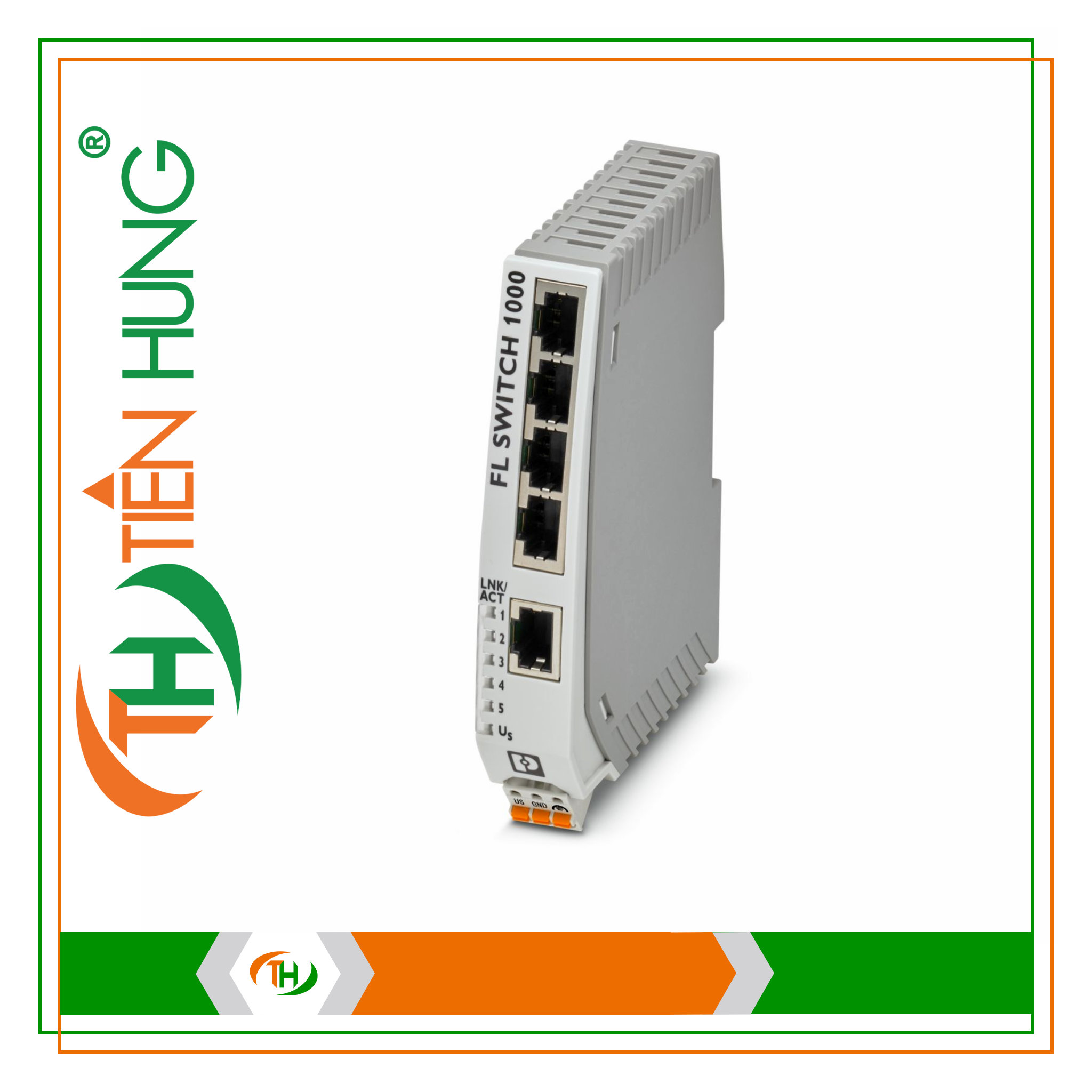 BỘ CHUYỂN ĐỔI MẠNG 5 CỔNG FL SWITCH 1005N -1085039