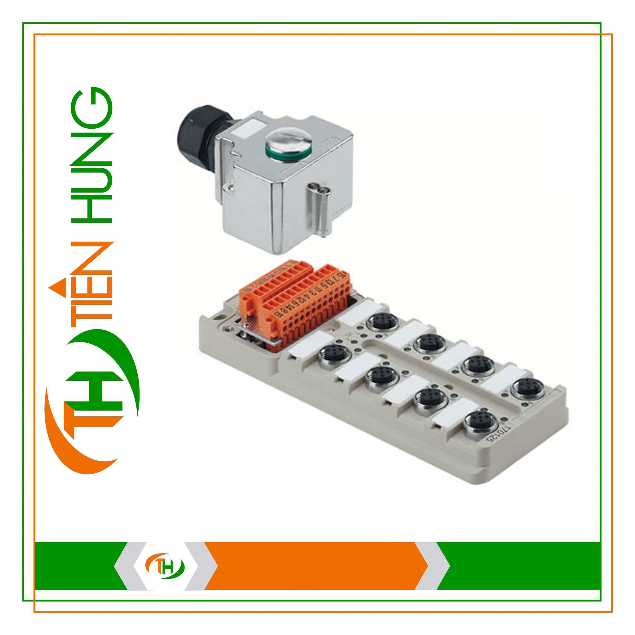 ĐẦU NỐI DÂY DẪN ĐIỆN SAI-8-MH-5P M12 - 1701252000 WEIDMULLER