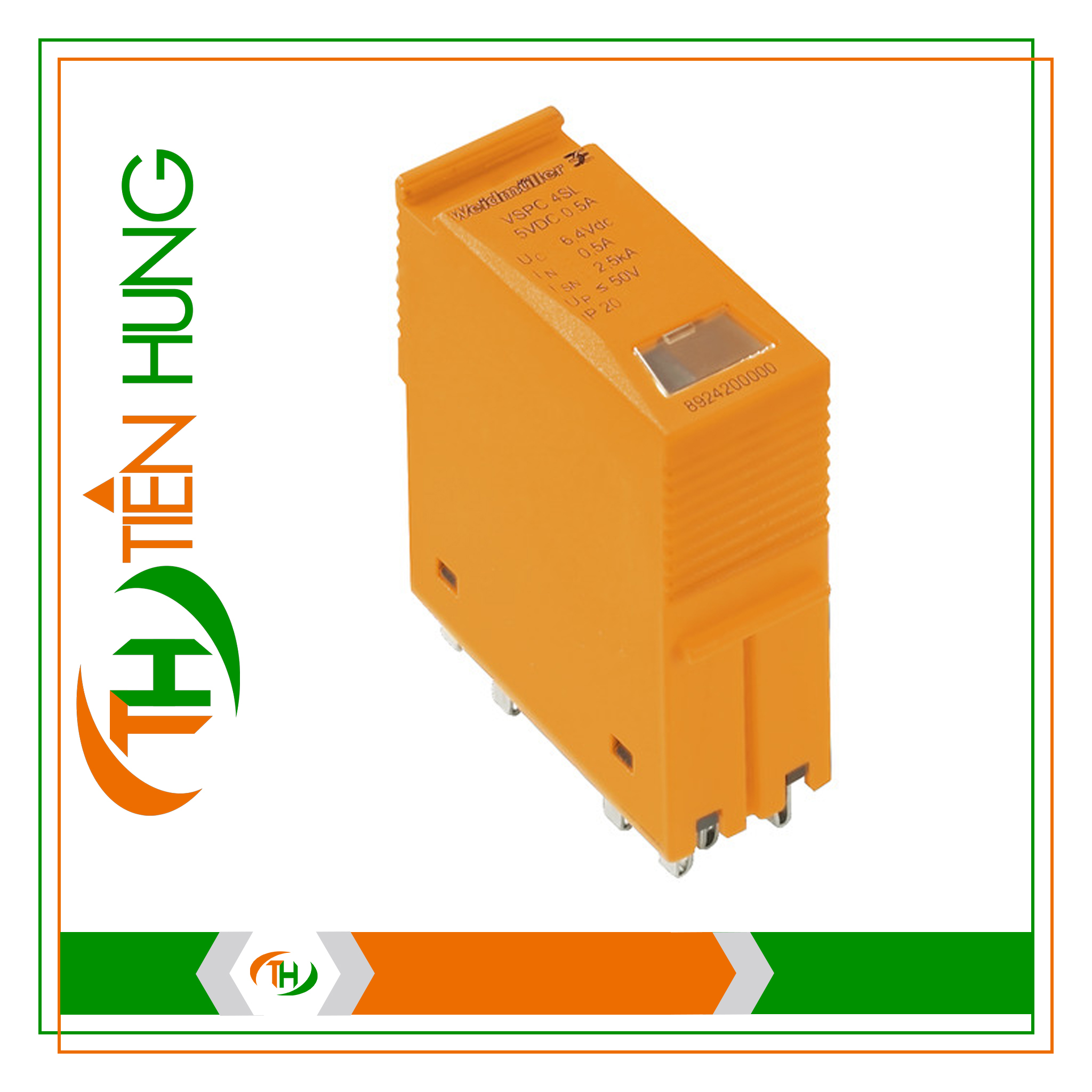 CHỐNG SÉT LAN TRUYỀN VSPC 3/4WIRE 24VDC - 8924550000 WEIDMULLER