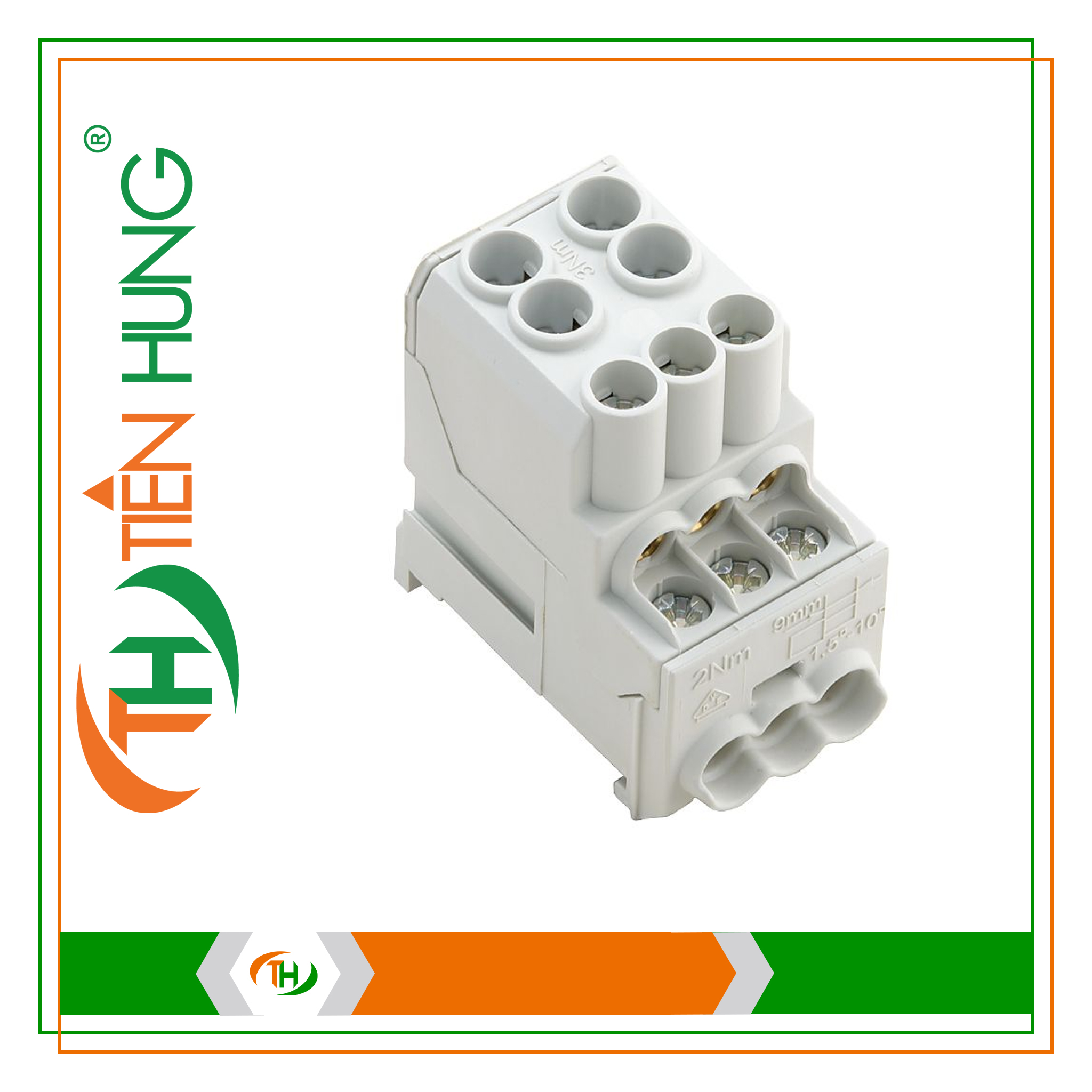 ĐẦU NỐI WPD 100 2X25/6X10 GY - 1561910000