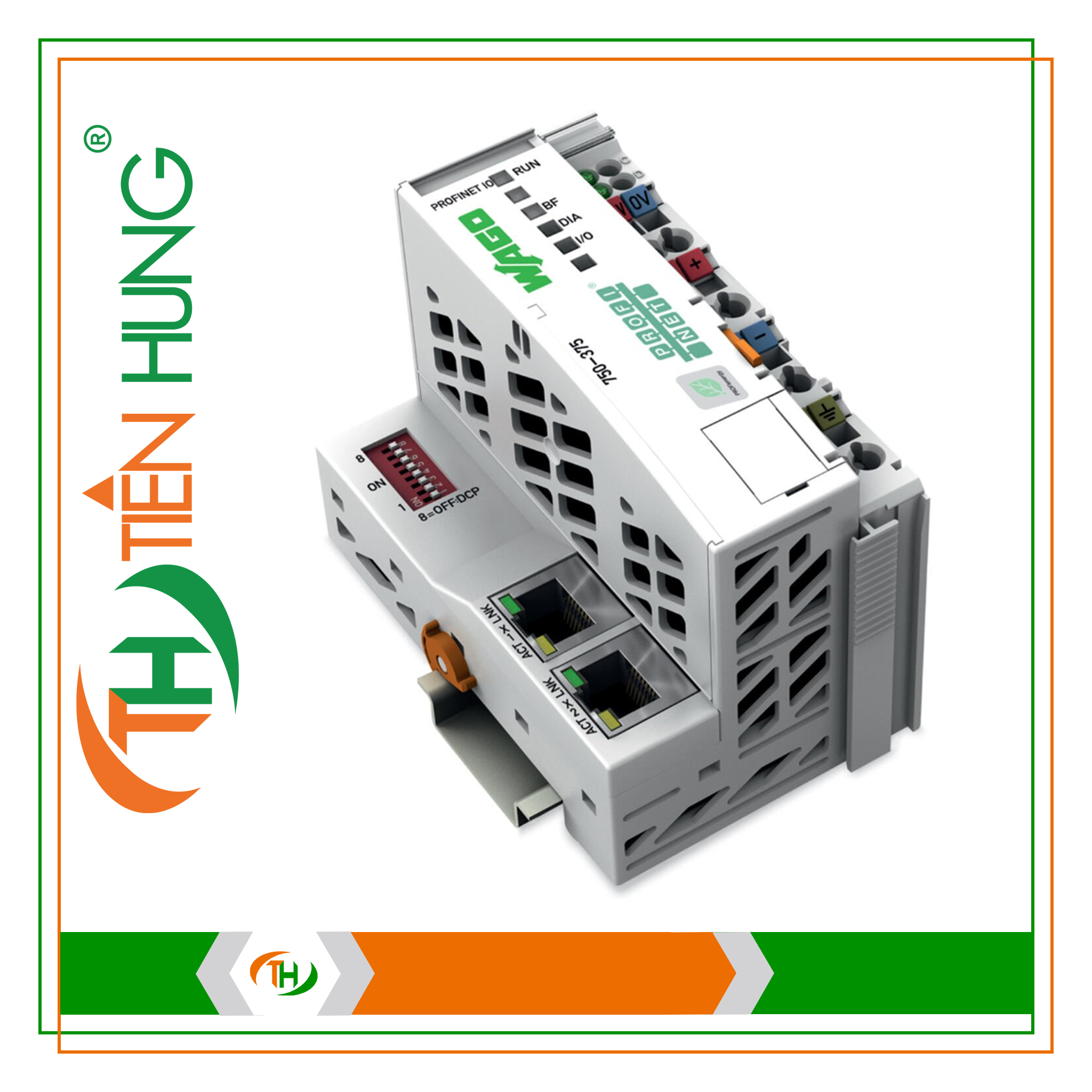 MÔ ĐUN CÔNG NGHIỆP FIELDBUS PROFINET IO - 750-375 WAGO