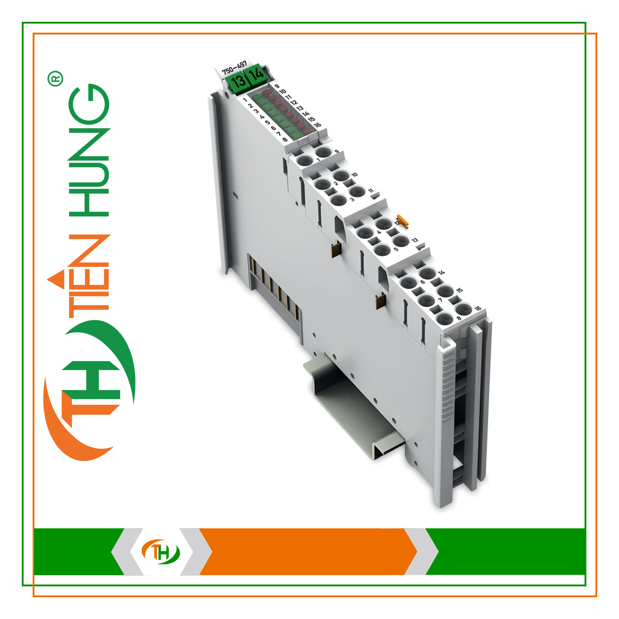 MÔ ĐUN ĐẦU VÀO ANALOG 8 KÊNH 0 … 10 V/±10 VDC - 750-497 WAGO