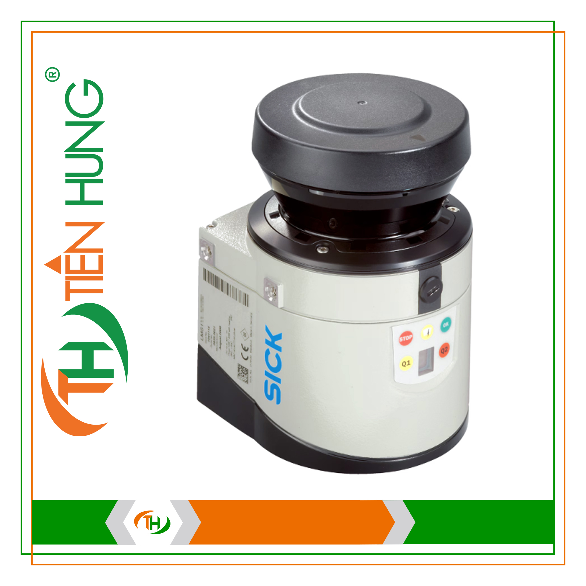 CẢM BIẾN LIDAR LMS151-10100 - 1047607 SICK