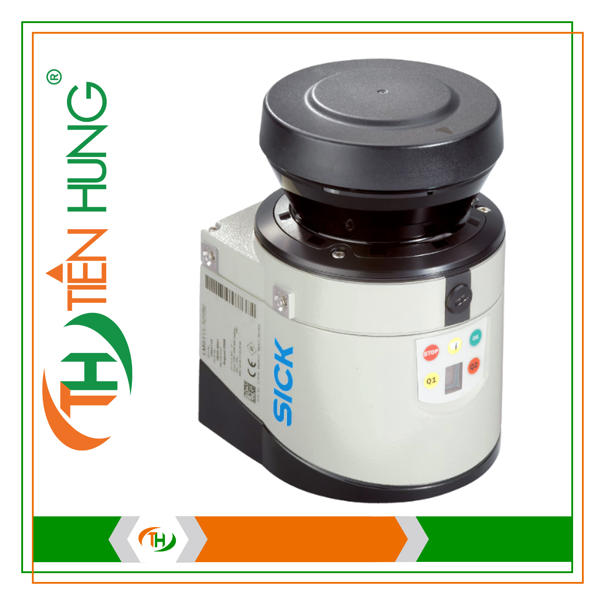 CẢM BIẾN LIDAR LMS121-10000 Security - 1051384 SICK