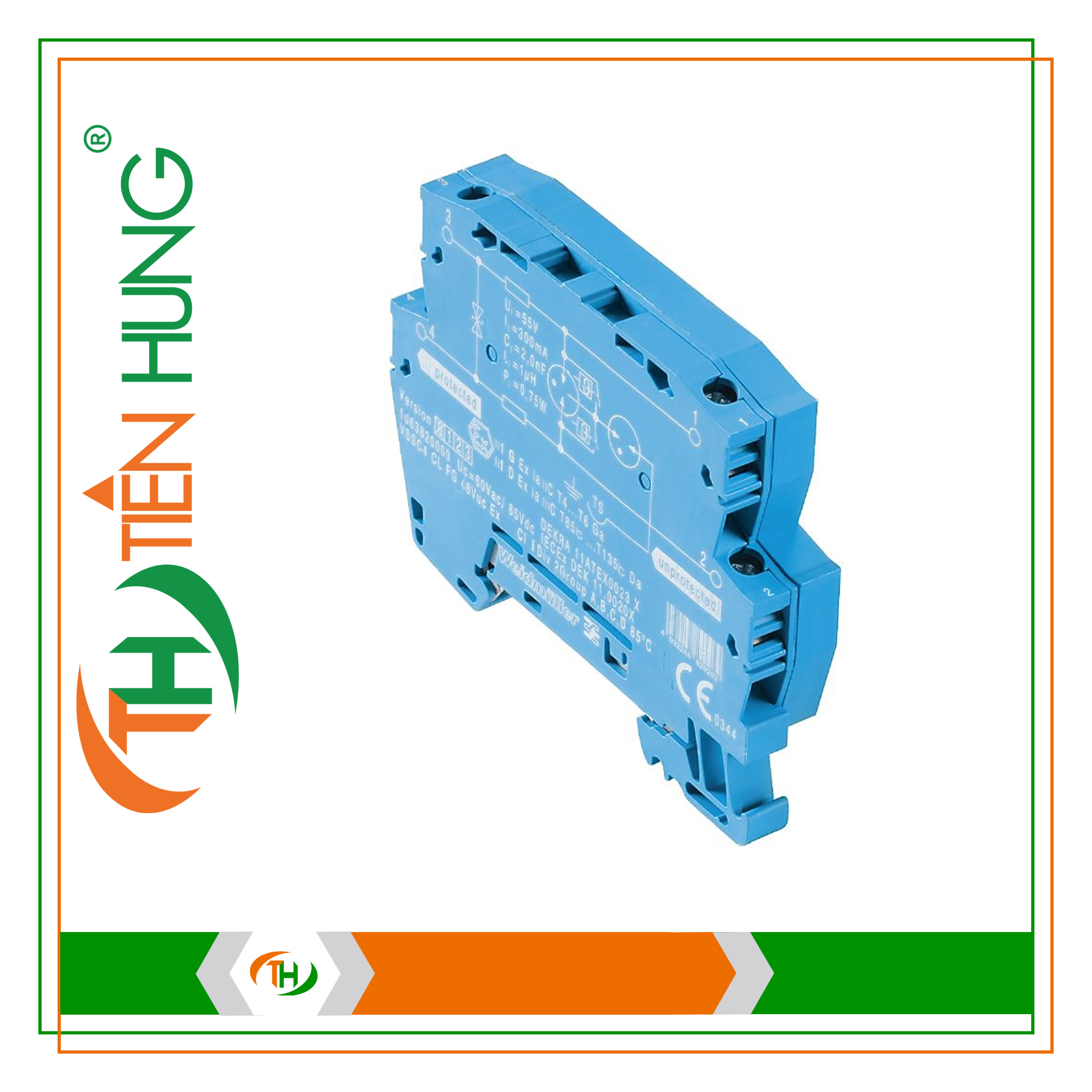 CHỐNG SÉT LAN TRUYỀN VSSC4 CL FG 24VAC/DC EX - 1063810000