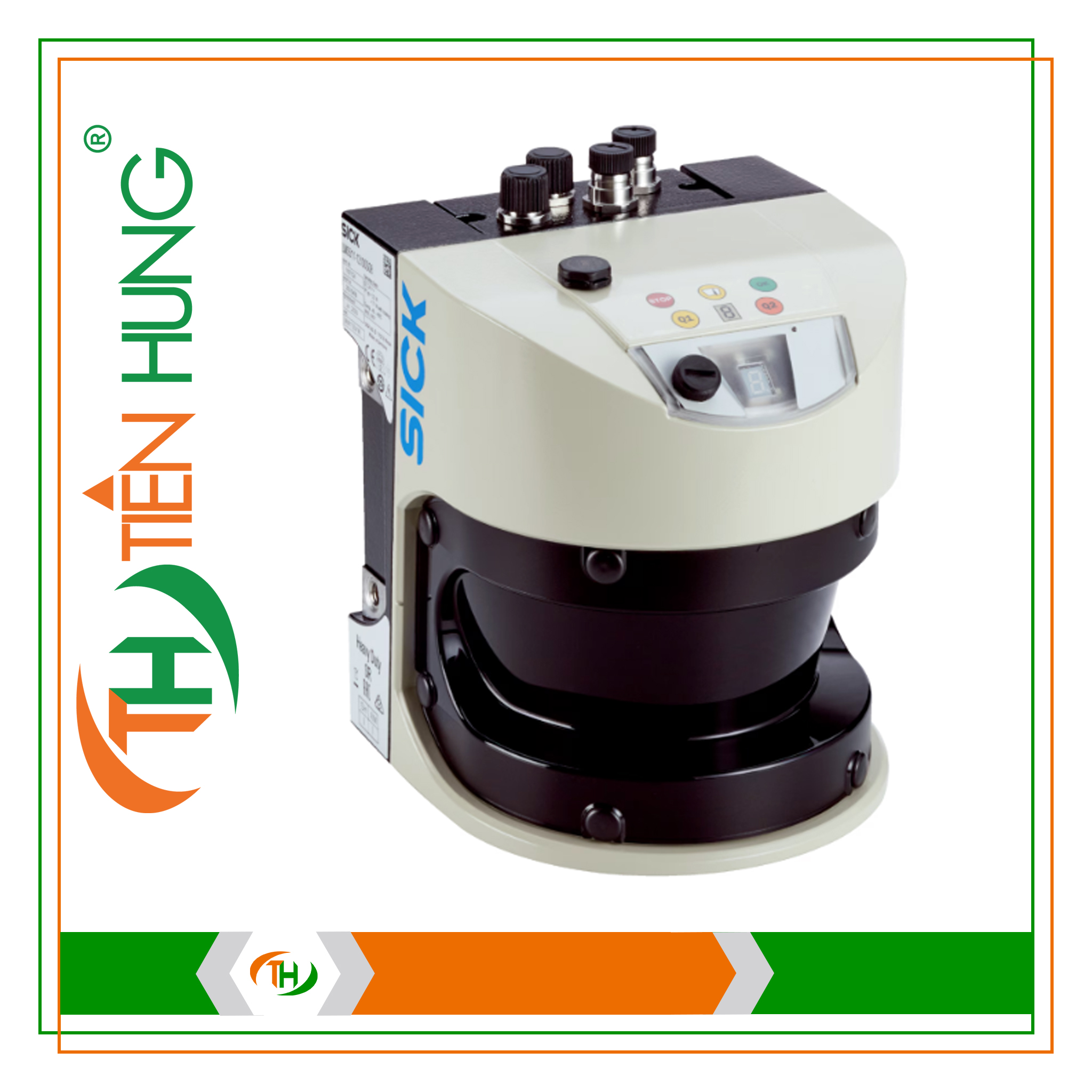 CẢM BIẾN LIDAR LMS511-15100 Heavy Duty Extended Range - 1128608 SICK