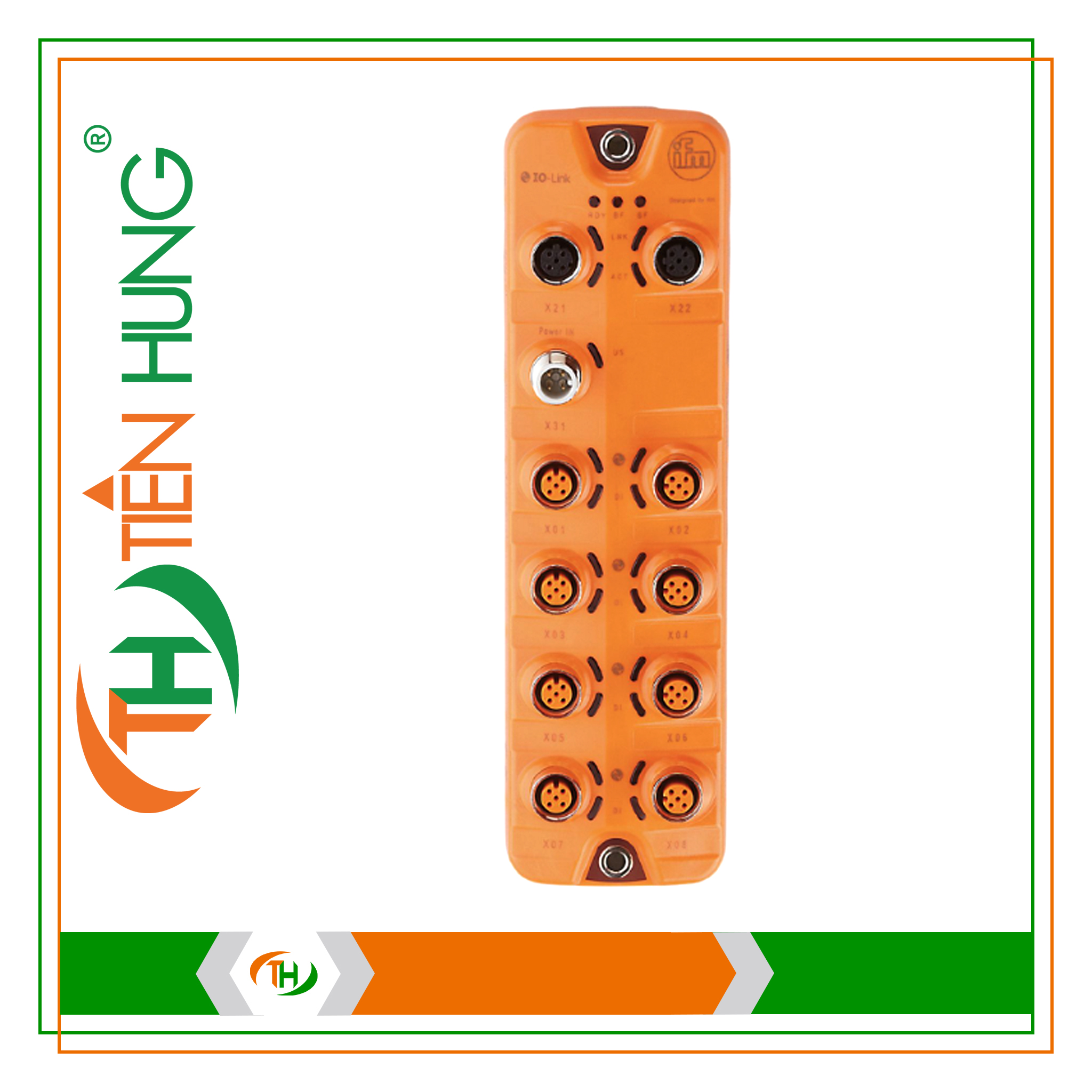 IO-LINK MASTER GIAO DIỆN PROFINET IFM - AL1102