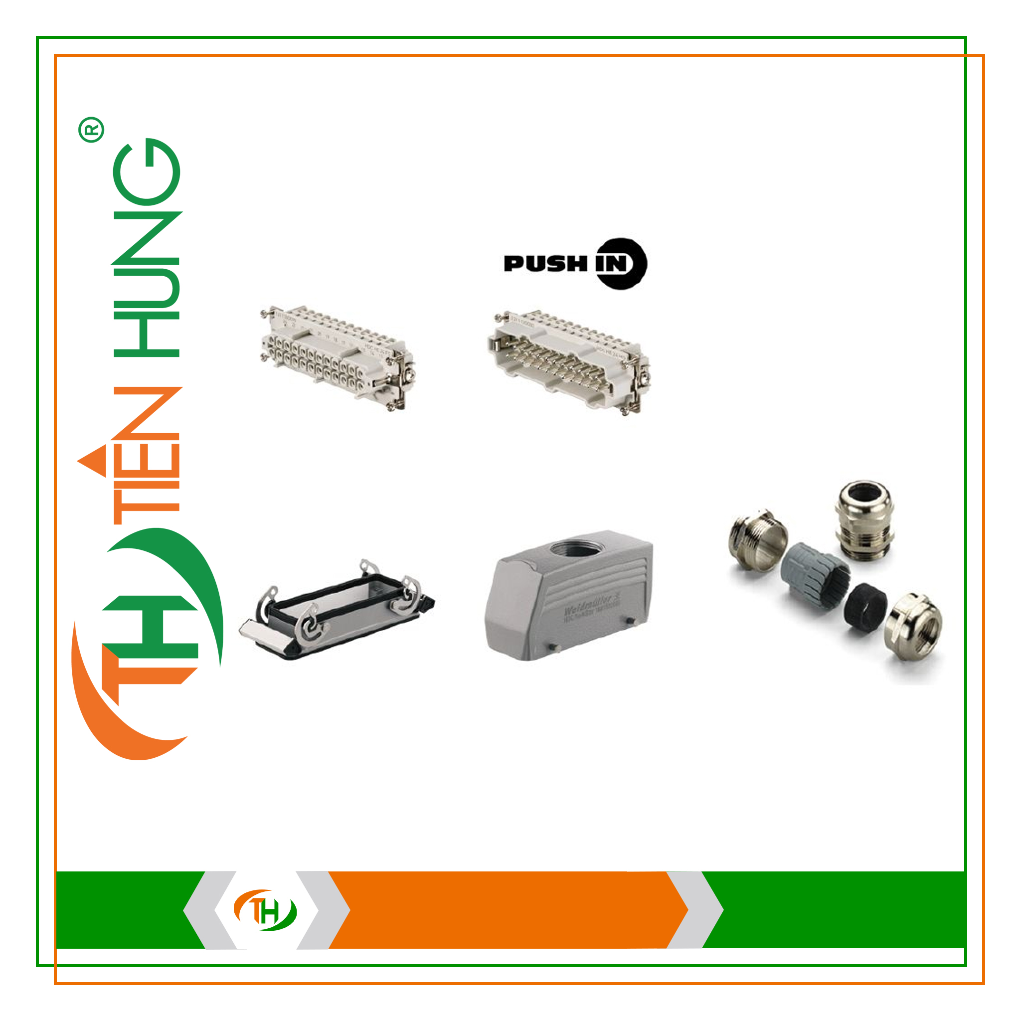 BỘ KIT HEAVY DUTY CONNECTORS HDC KIT HE-P 24.131 M - 1061700000