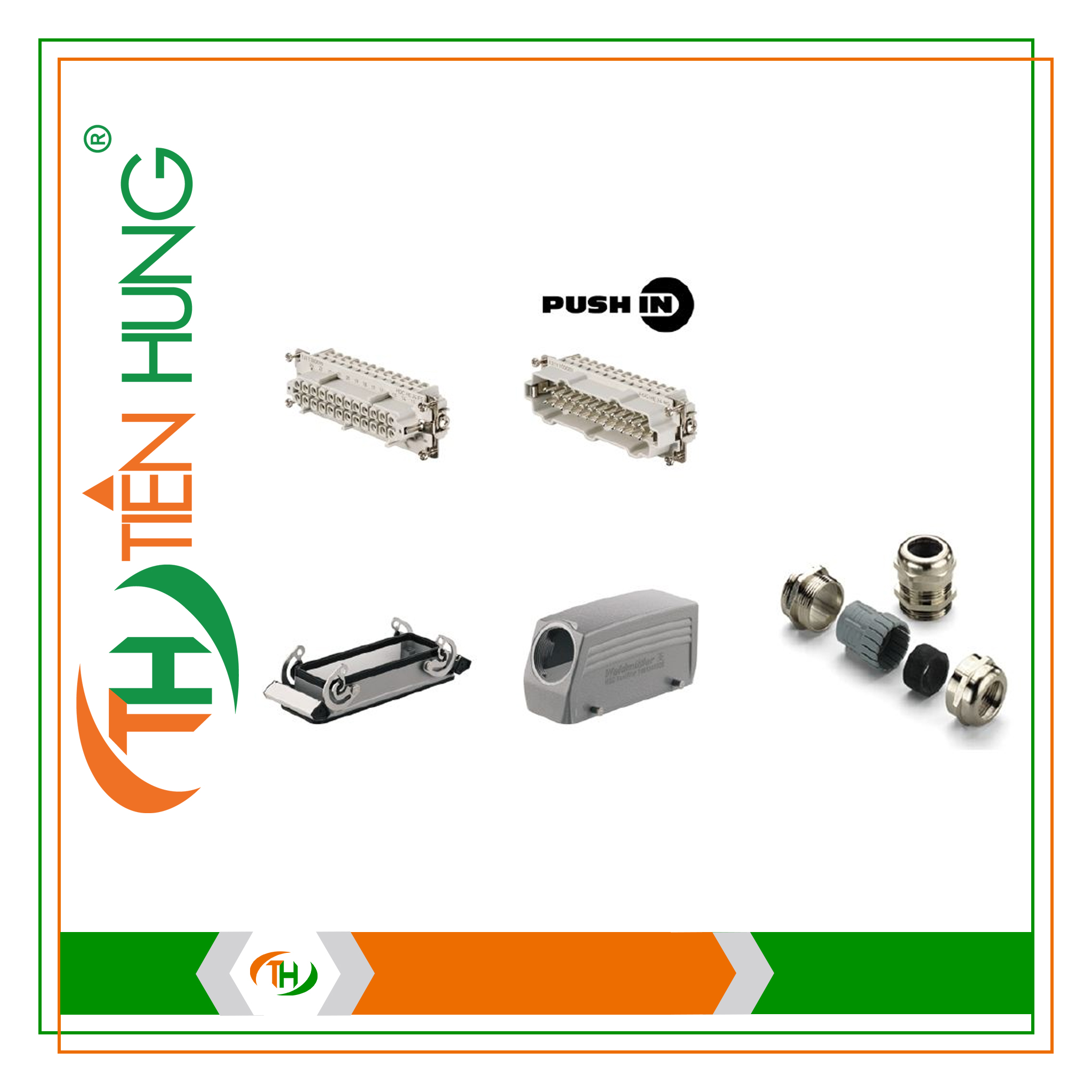 BỘ KIT HEAVY DUTY CONNECTORS HDC KIT HE-P 24.130 - 1061780000