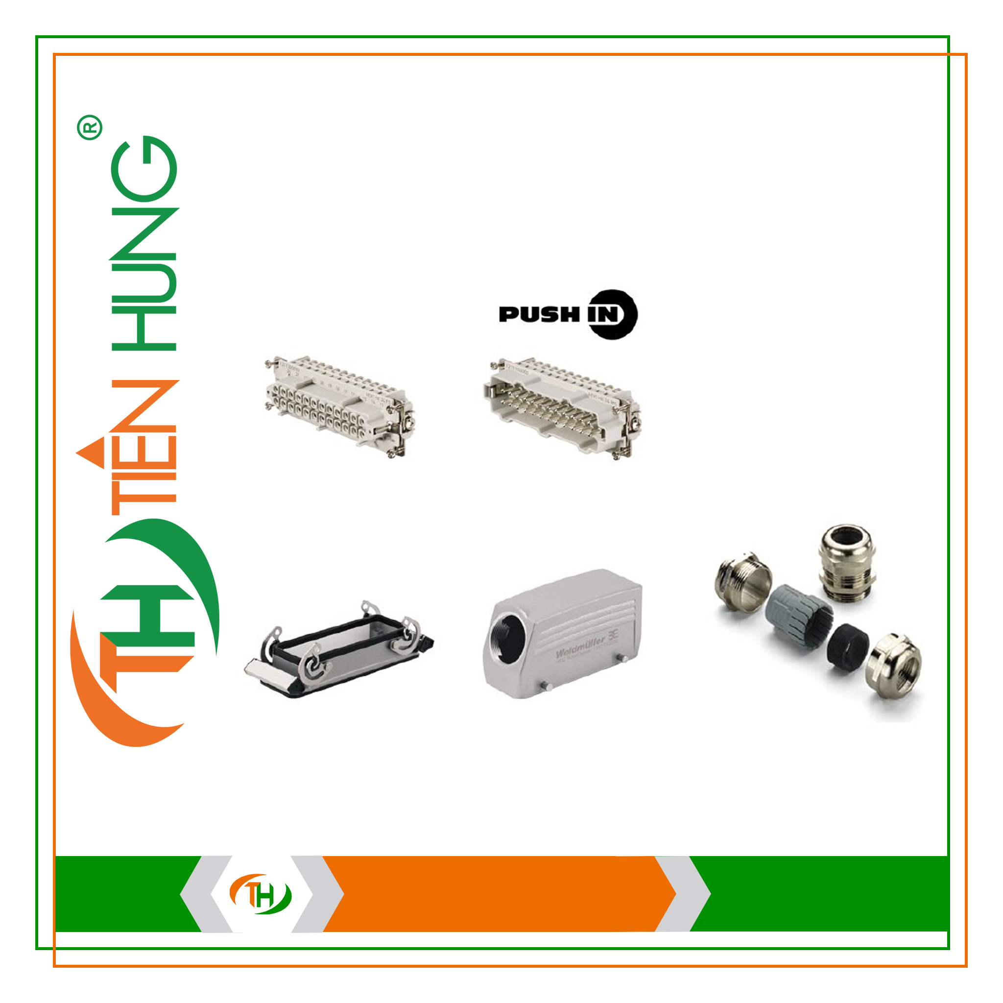 BỘ KIT HEAVY DUTY CONNECTORS HDC KIT HE-P 24.130 M - 1061790000