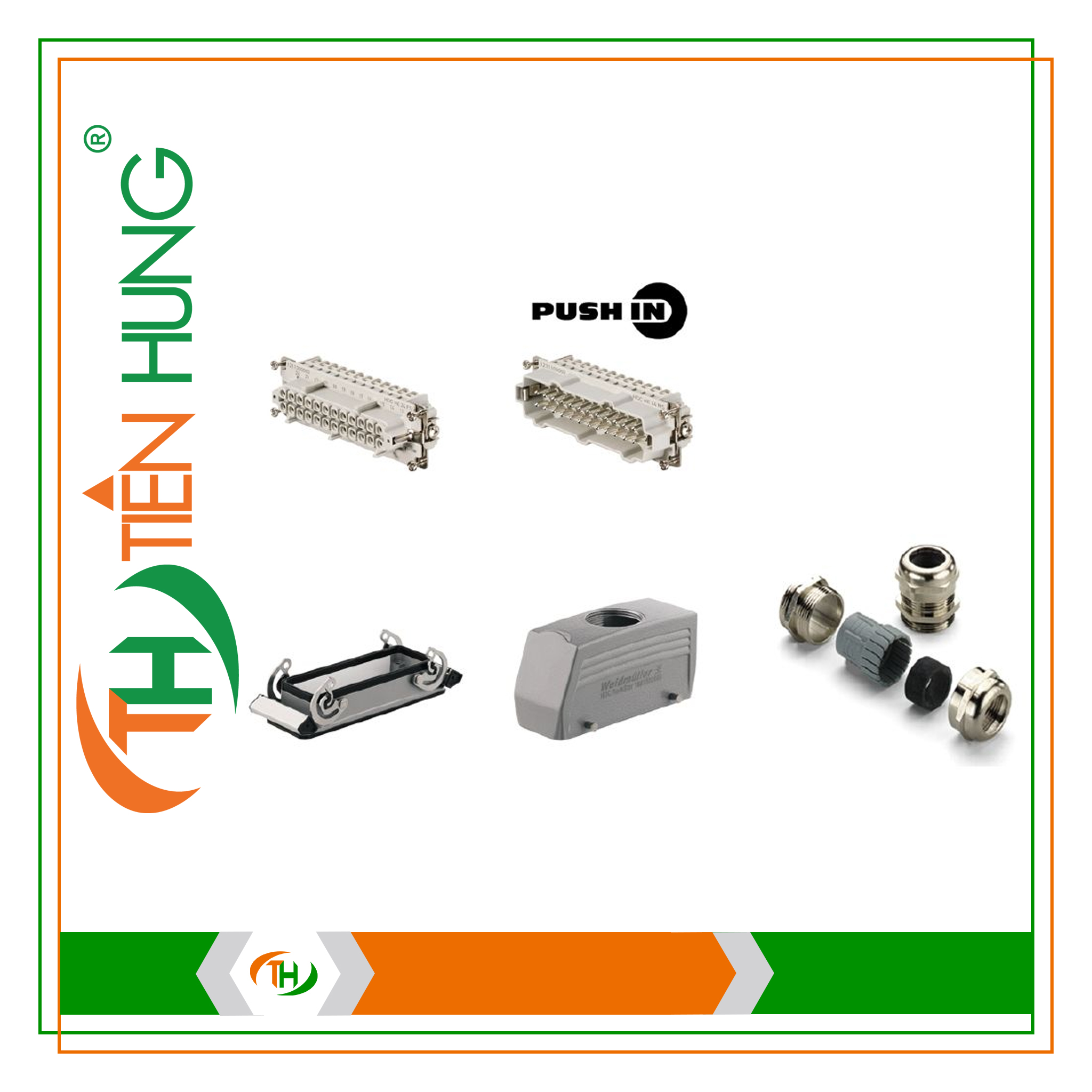 BỘ KIT HEAVY DUTY CONNECTORS HDC KIT HE-P 24.131 - 1061800000