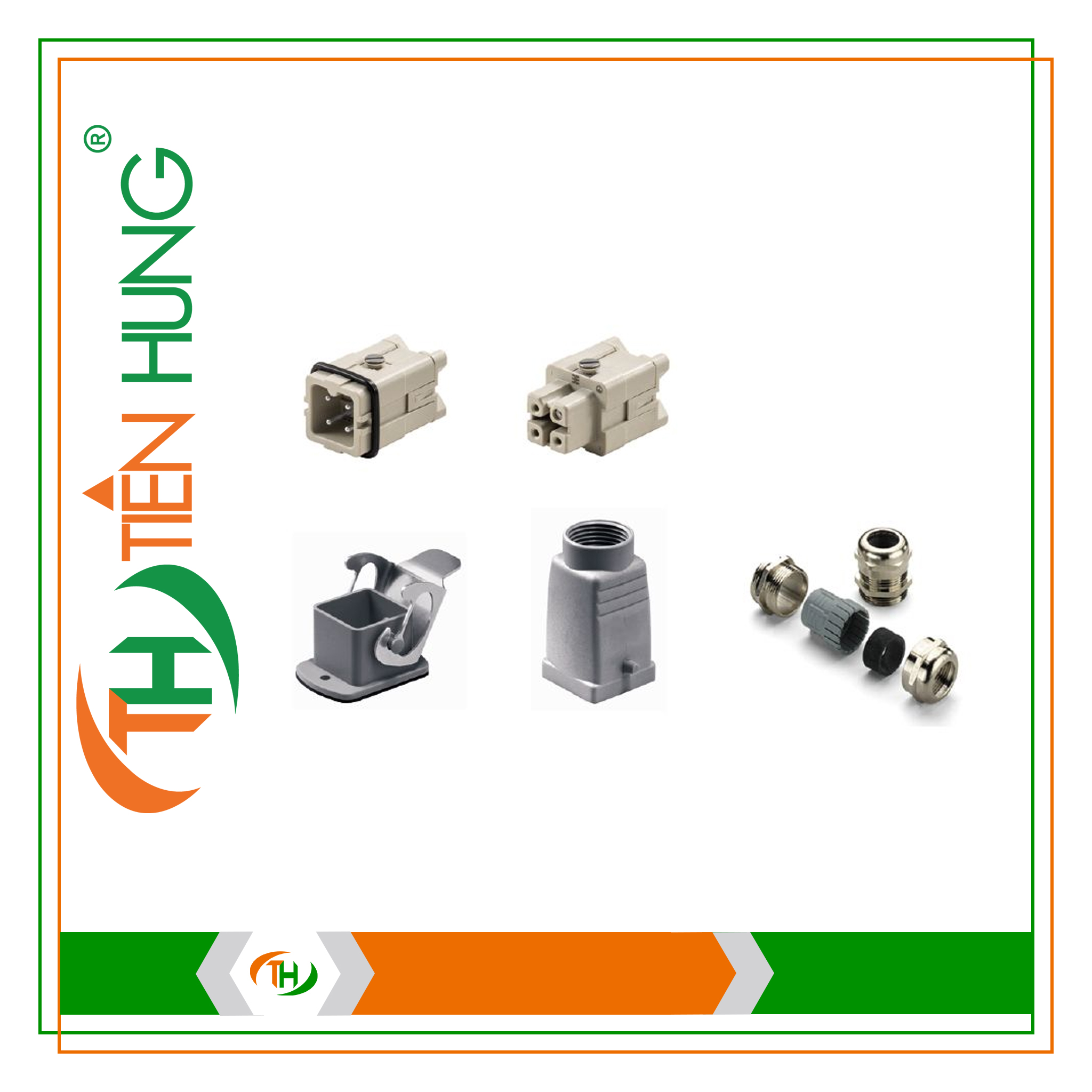 BỘ KIT HEAVY DUTY CONNECTORS HDC-KIT-HA 03.300 - 1712560000