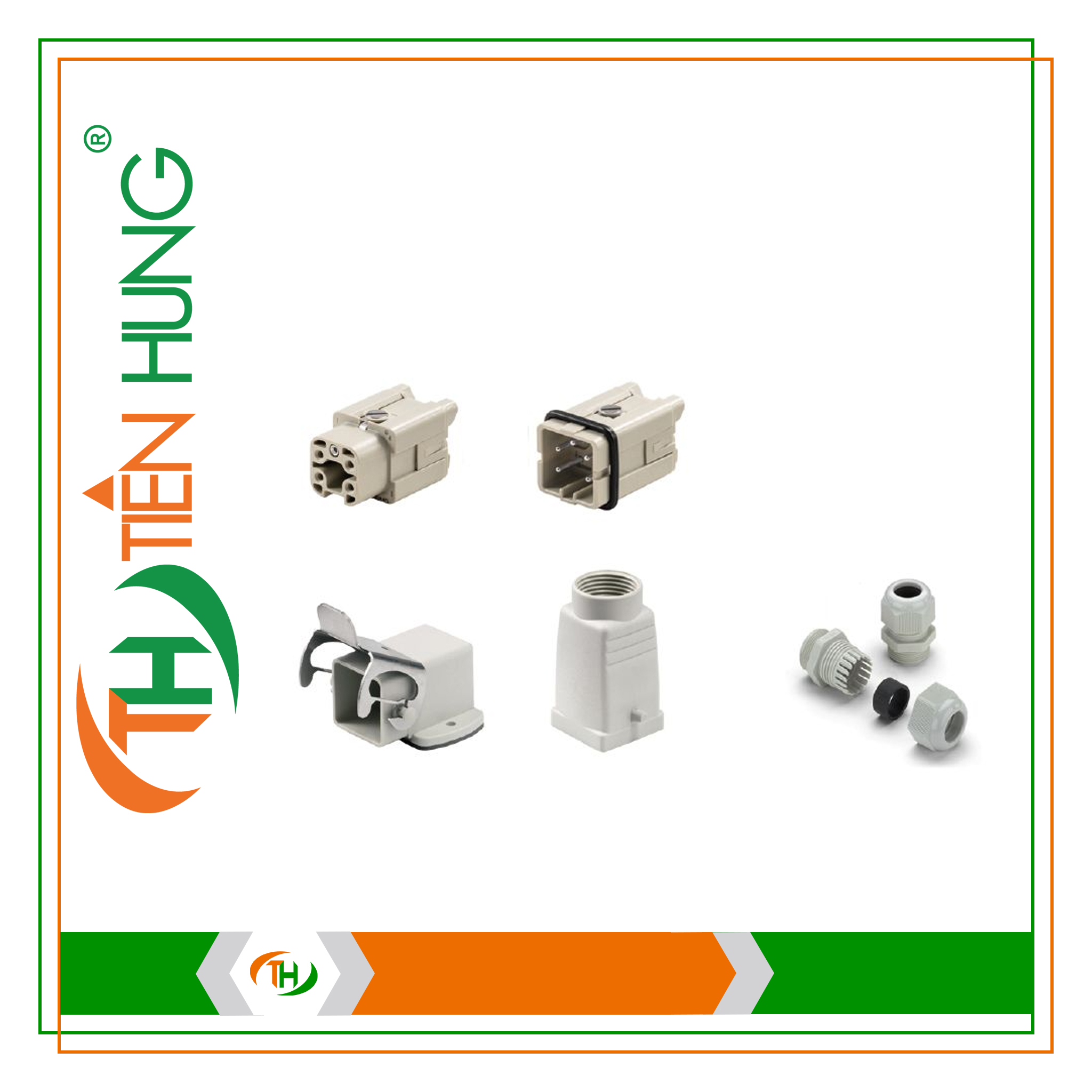 BỘ KIT HEAVY DUTY CONNECTORS HDC-KIT-HA 04.406 - 1712650000