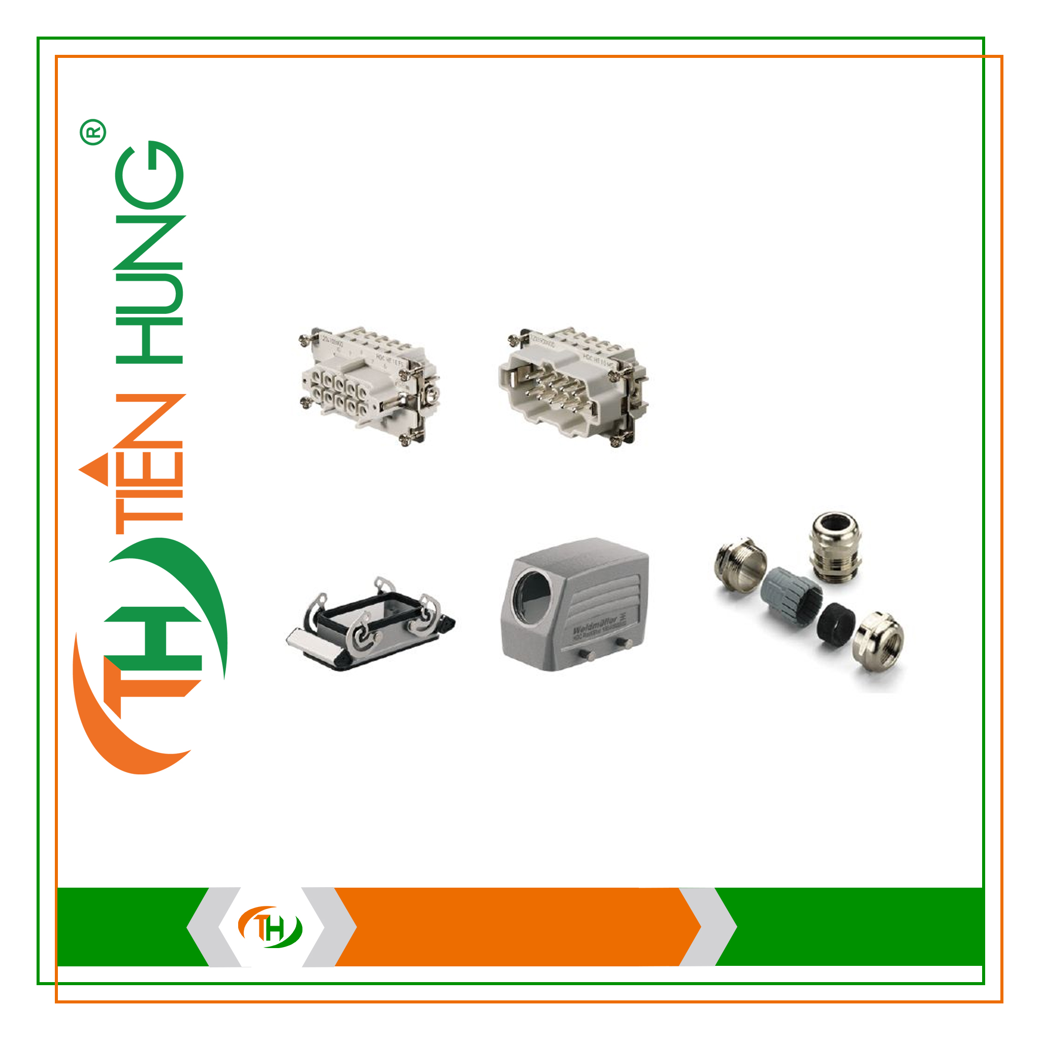 ĐẦU NỐI CÔNG NGHIỆP NẶNG HDC-KIT-HE 10.110 M - 1802420000