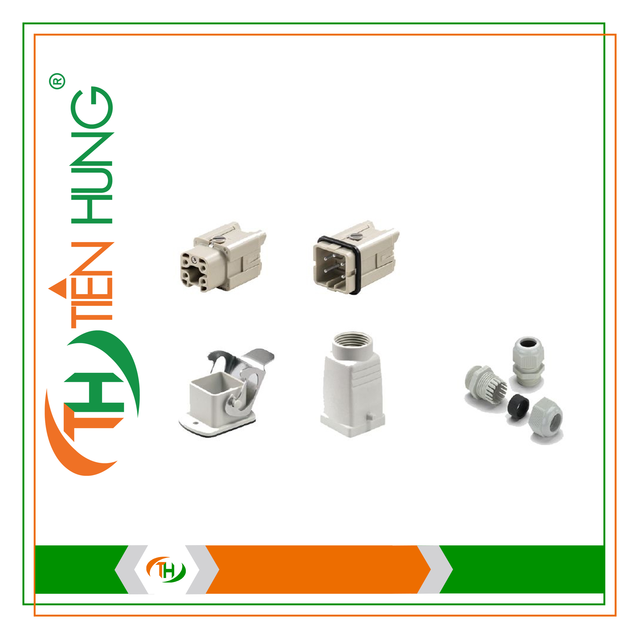 BỘ KIT HEAVY DUTY CONNECTORS HDC-KIT-HA 04.401 M - 1802430000