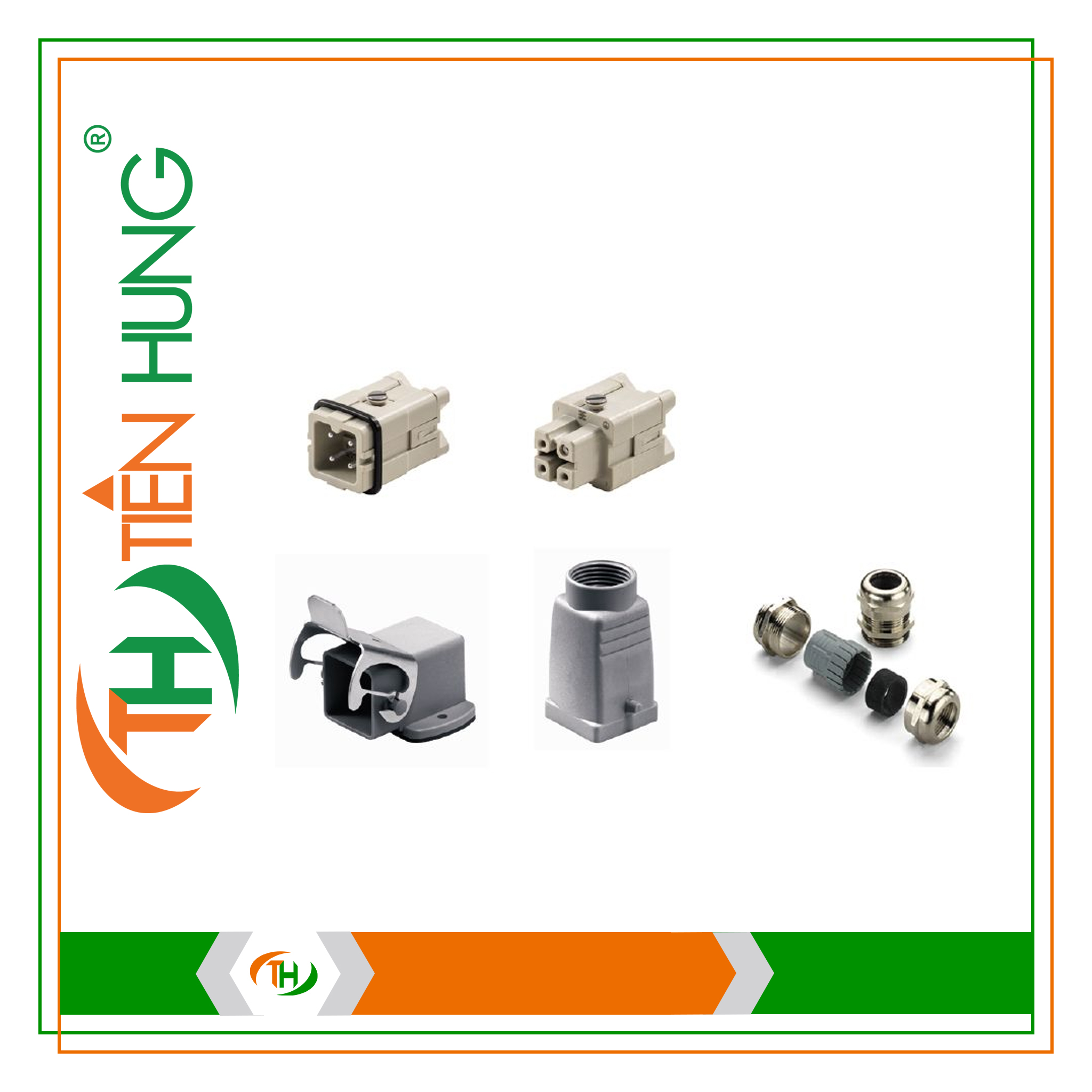 BỘ KIT HEAVY DUTY CONNECTORS HDC-KIT-HA 03.302 M - 1802450000