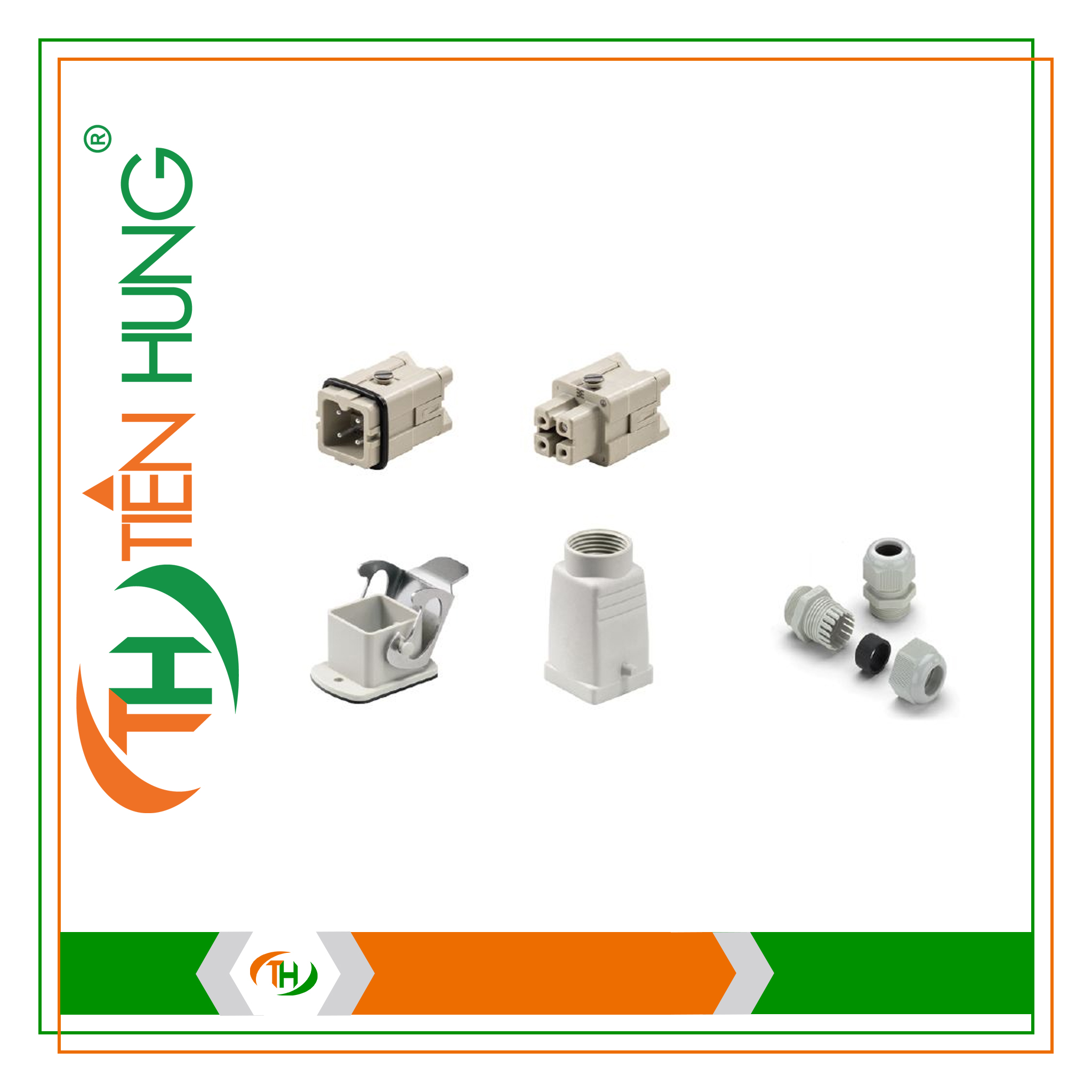 BỘ KIT HEAVY DUTY CONNECTORS HDC-KIT-HA 03.301 M - 1802460000