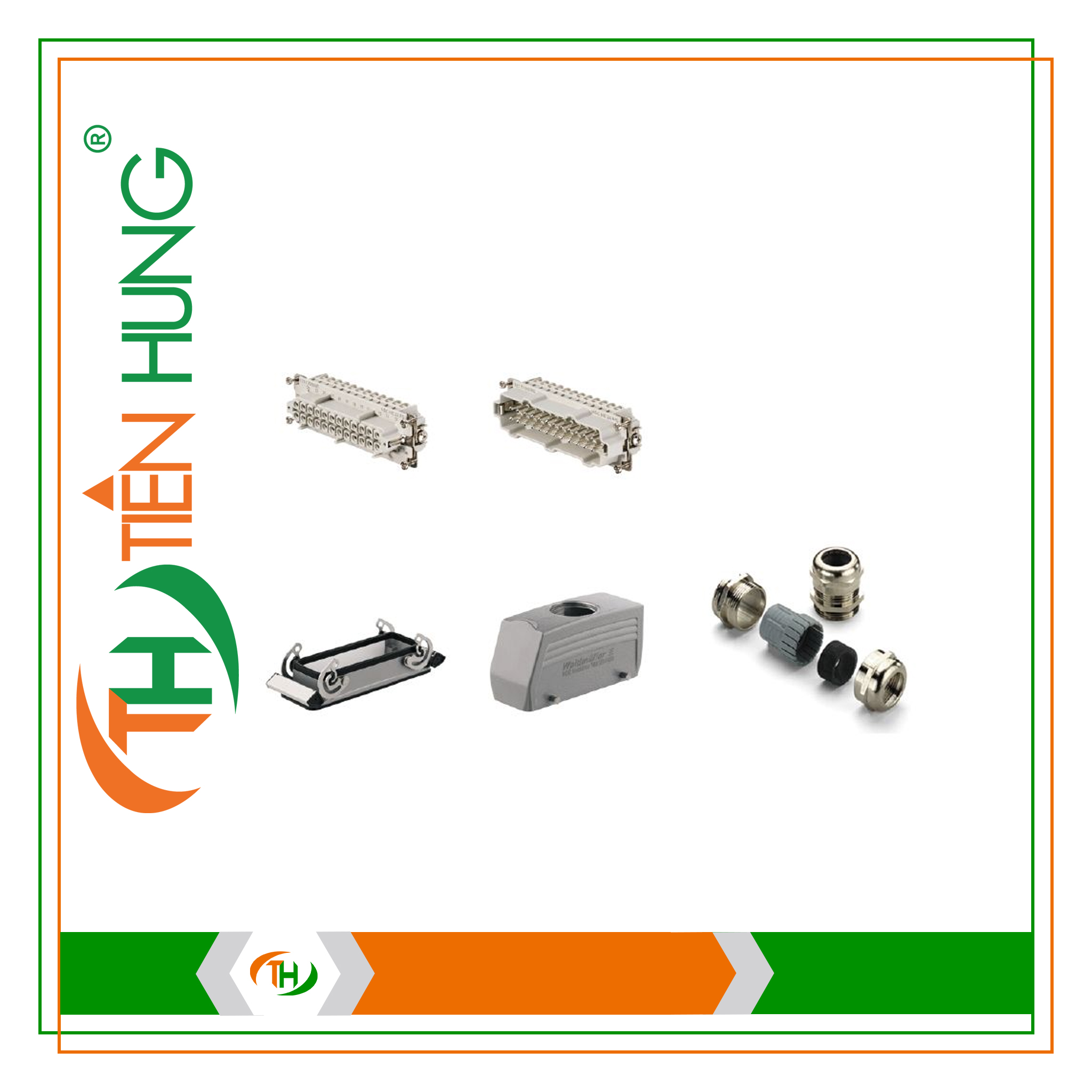 BỘ KIT HEAVY DUTY CONNECTORS HDC-KIT-HE 24.131 M - 1802480000