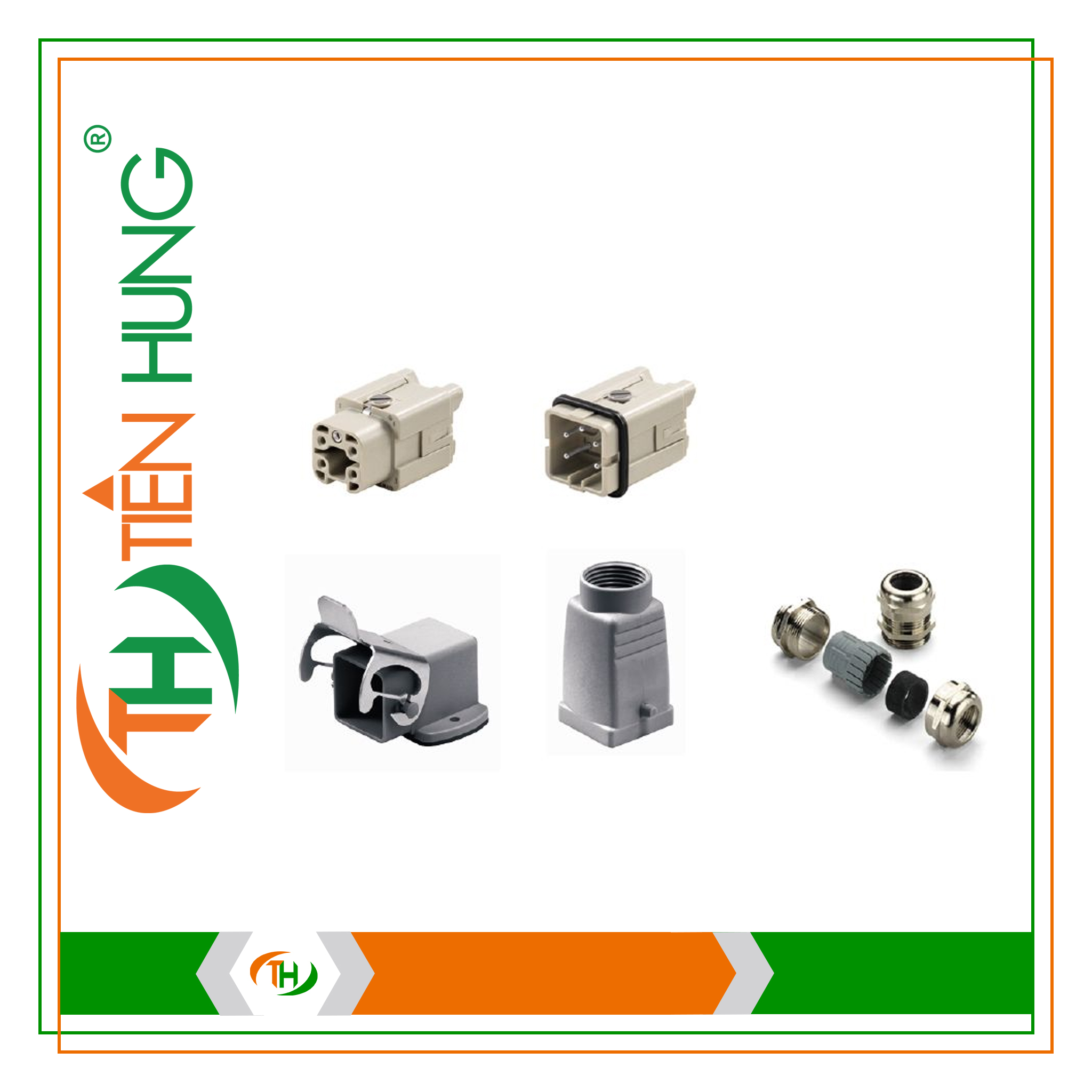 BỘ KIT HEAVY DUTY CONNECTORS HDC KIT HA 04.402 M - 1802700000