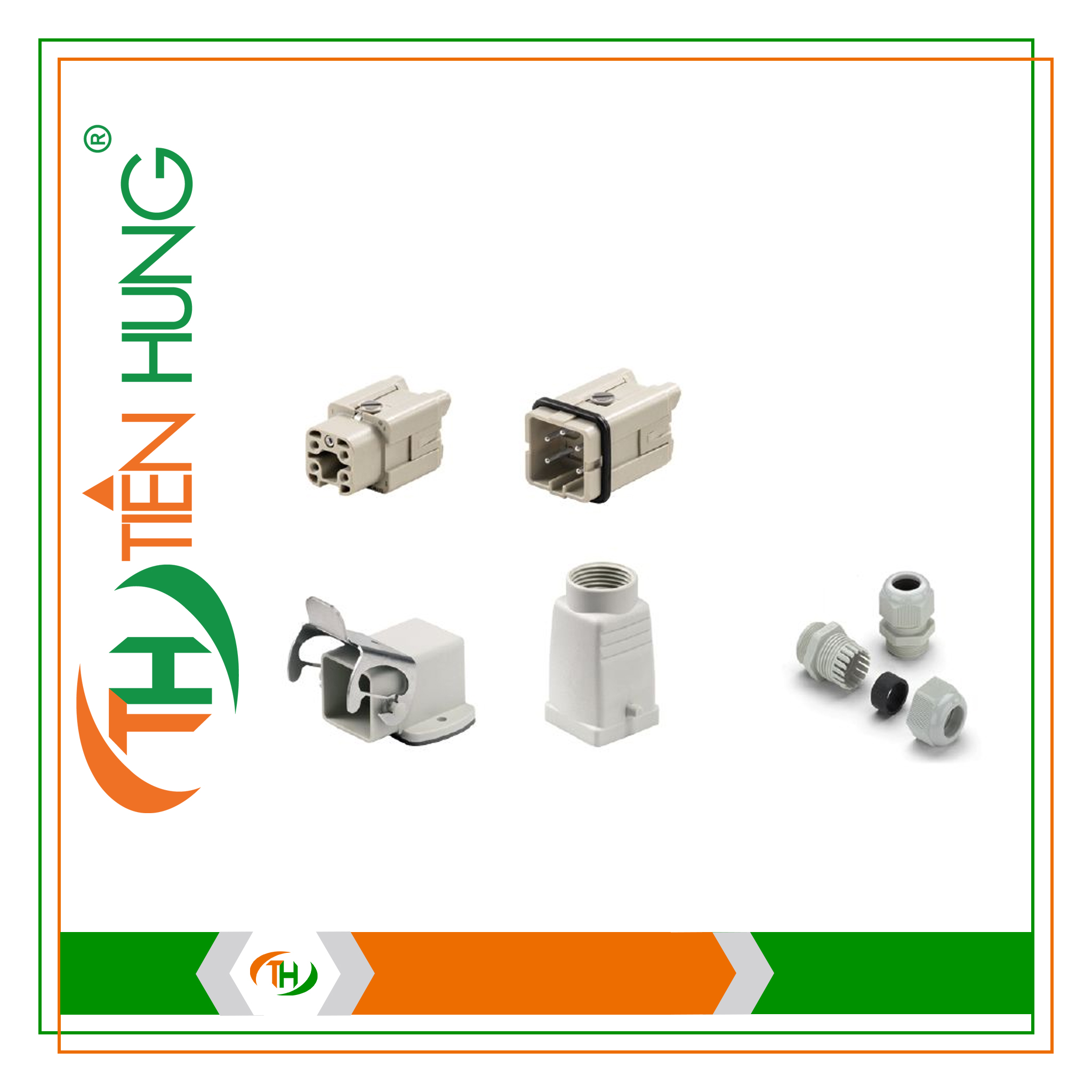 BỘ KIT HEAVY DUTY CONNECTORS HDC KIT HA 04.406 M - 1802720000