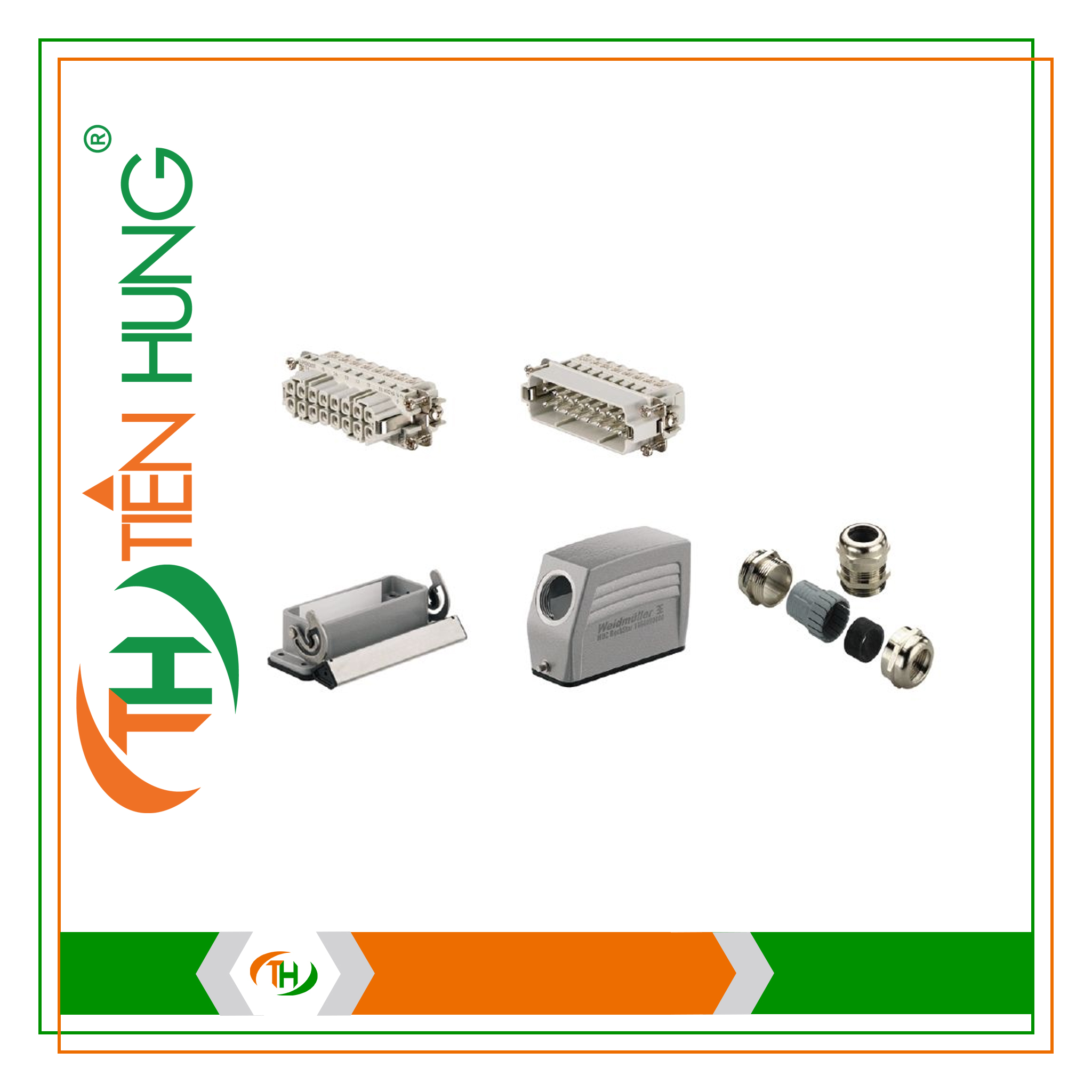 BỘ KIT HEAVY DUTY CONNECTORS HDC-KIT-HA 16.120 - 1884300000
