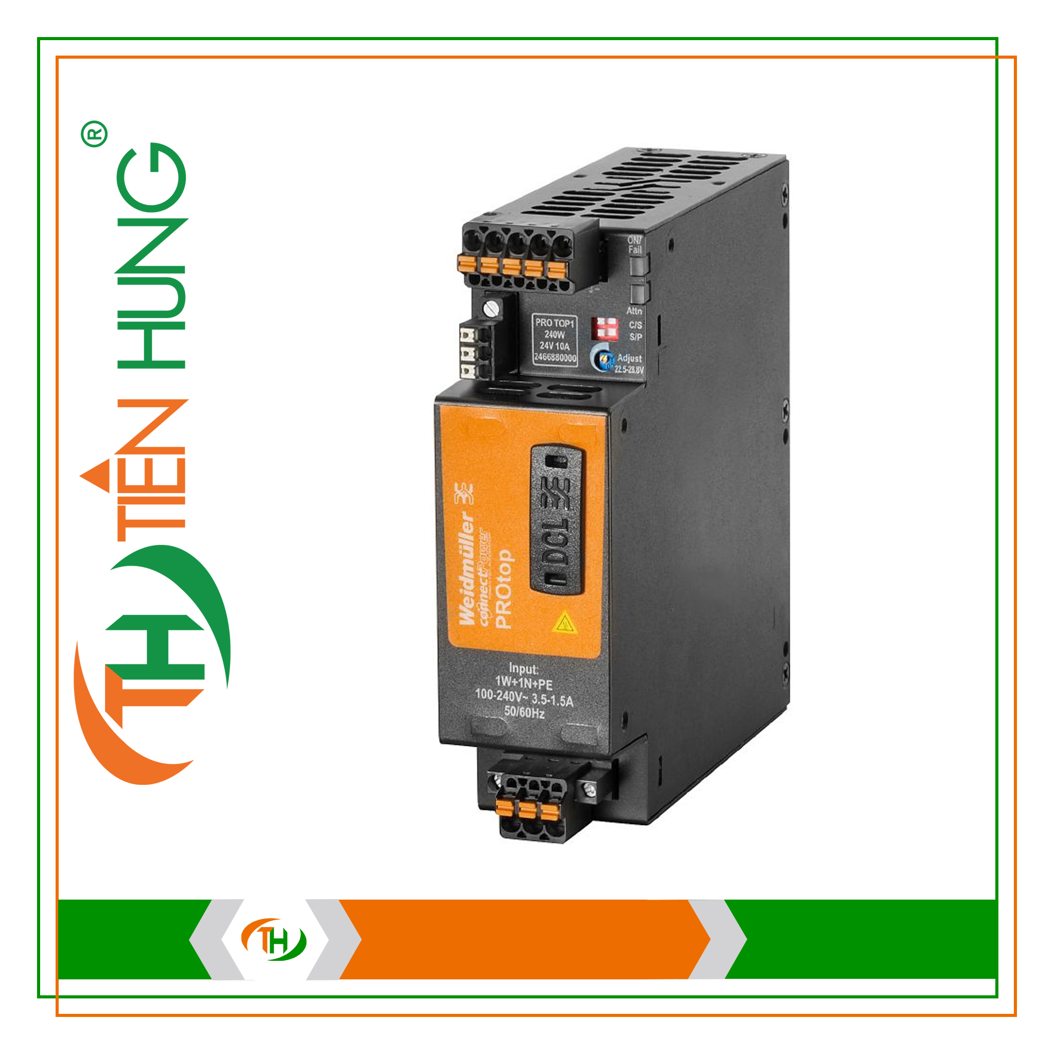 BỘ NGUỒN PRO TOP1 240W 24V 10A - 2466880000