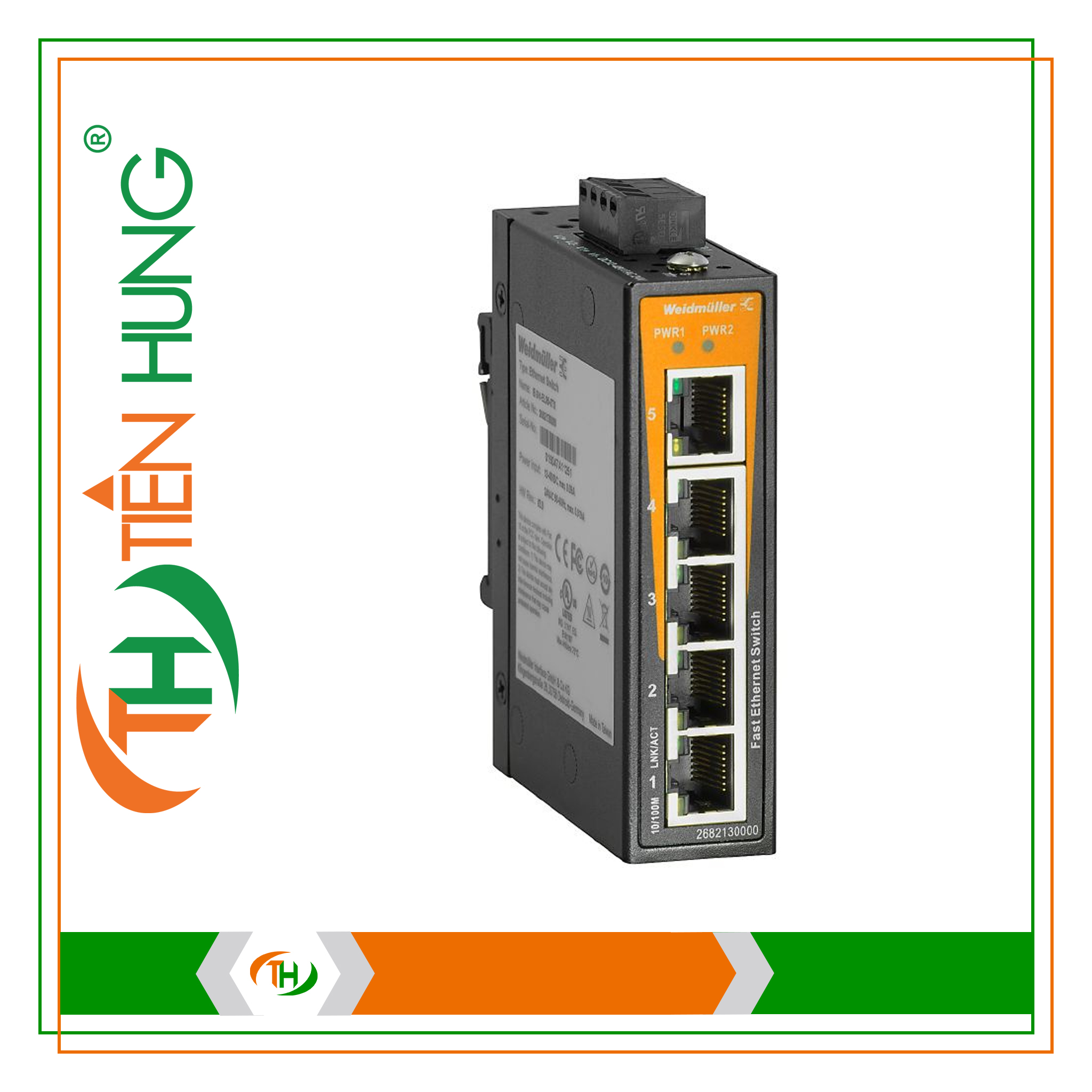 BỘ CHUYỂN MẠCH MẠNG IE-SW-EL05-5TX - 2682130000