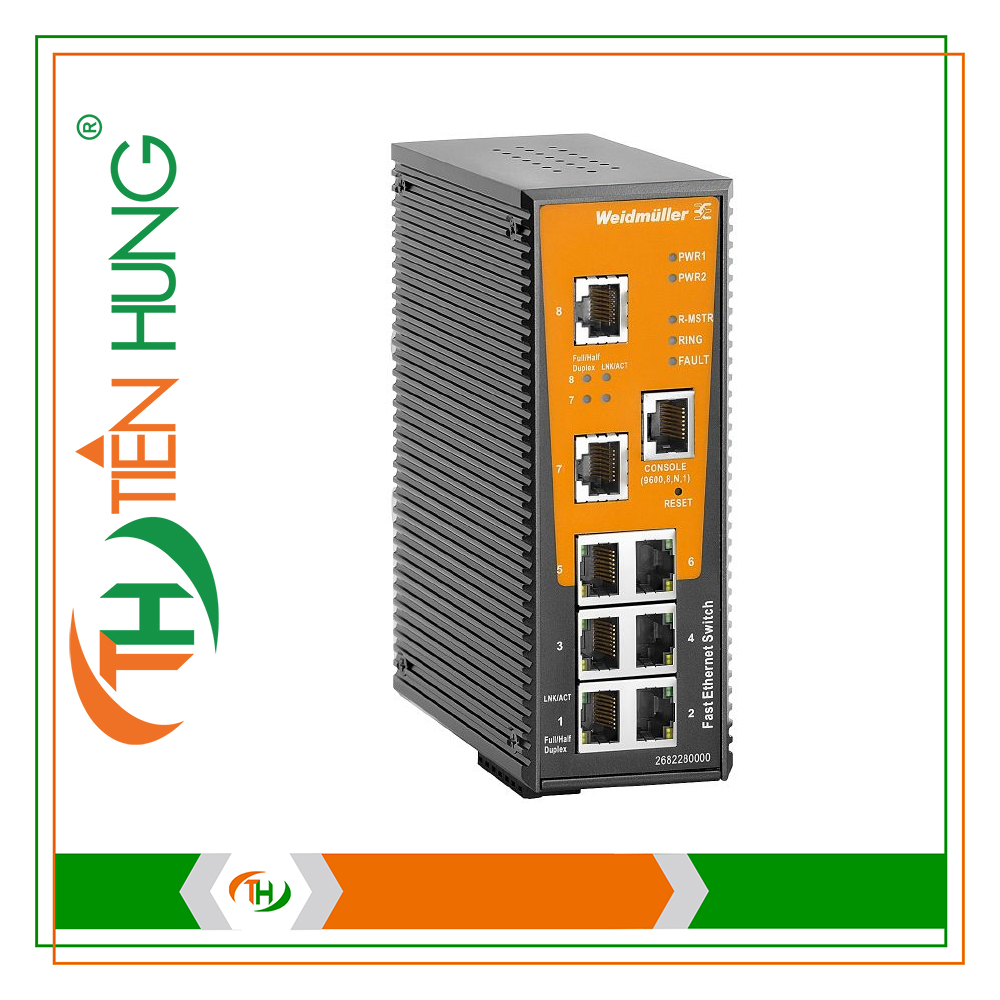 BỘ CHIA MẠNG 8 CỔNG IE-SW-AL08M-8TX - 2682280000
