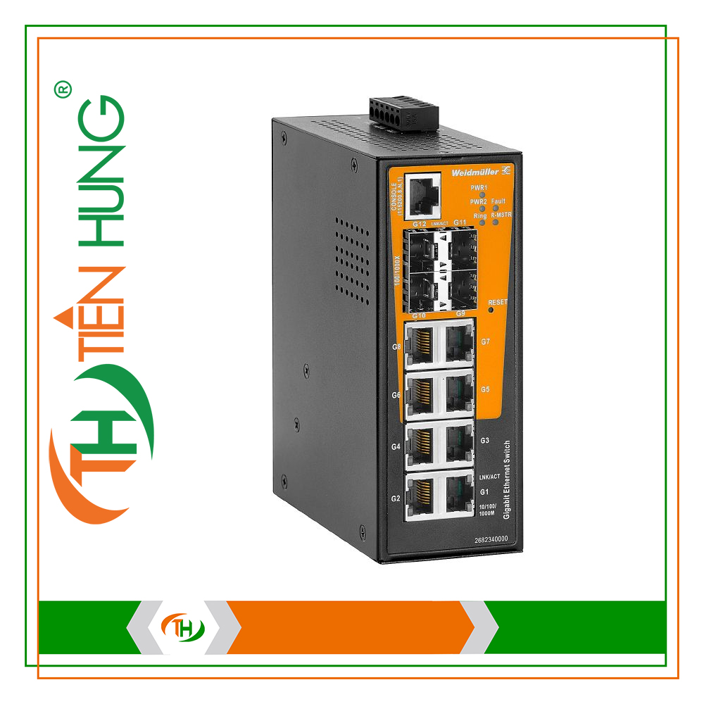 BỘ CHIA MẠNG 8 CỔNG IE-SW-AL12M-8GT-4GESFP - 2682340000