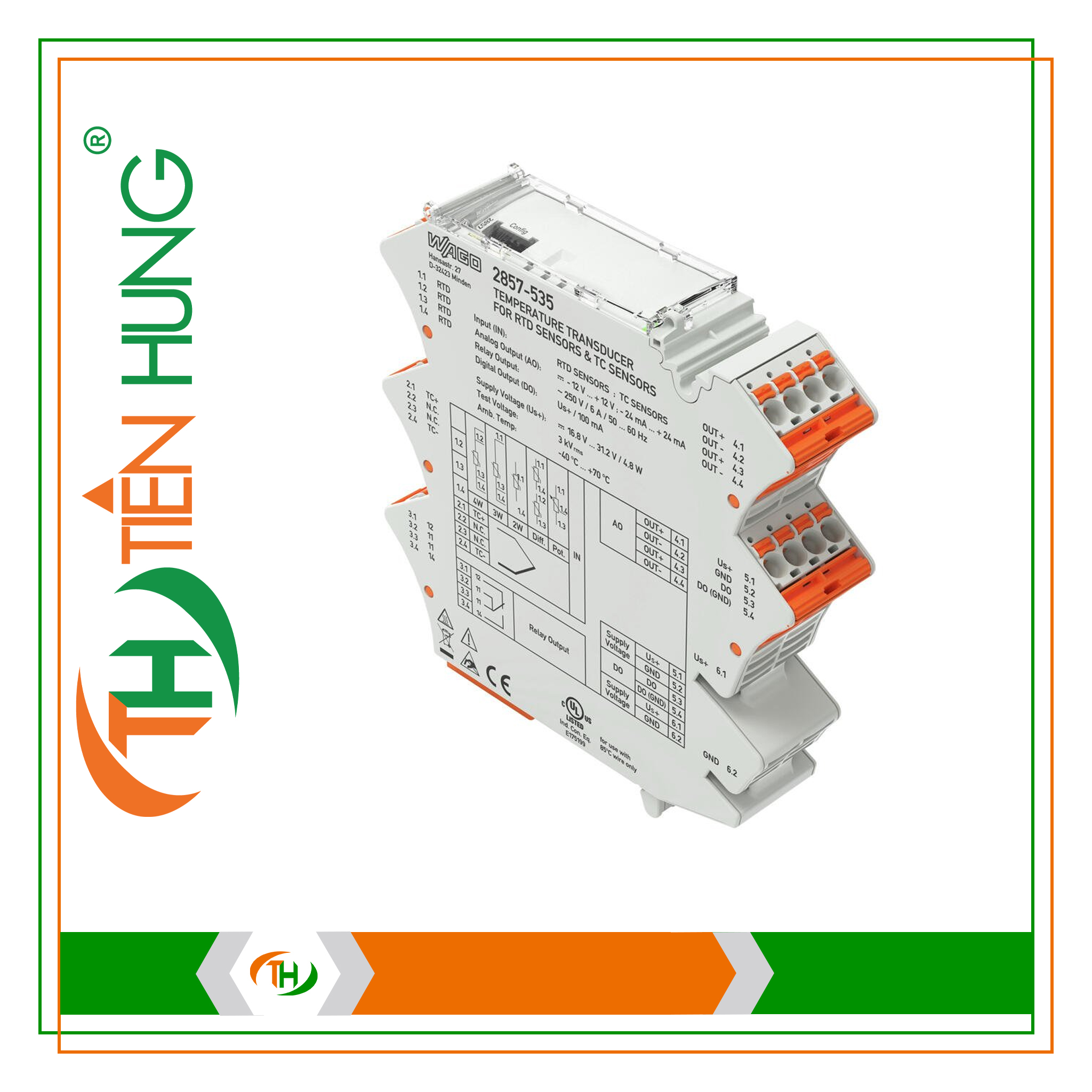 BỘ CHUYỂN ĐỔI TÍN HIỆU - 2857-535 WAGO