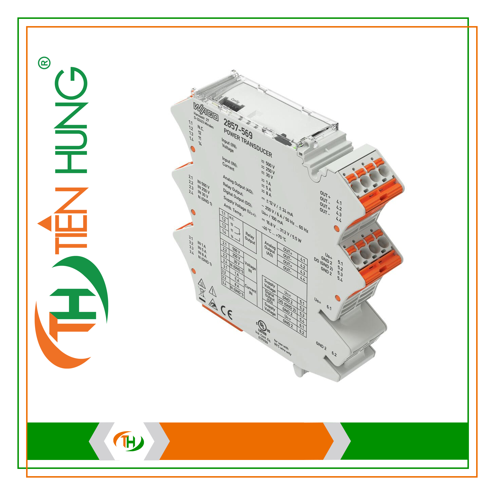 BỘ CHUYỂN ĐỔI TÍN HIỆU - 2857-569 WAGO