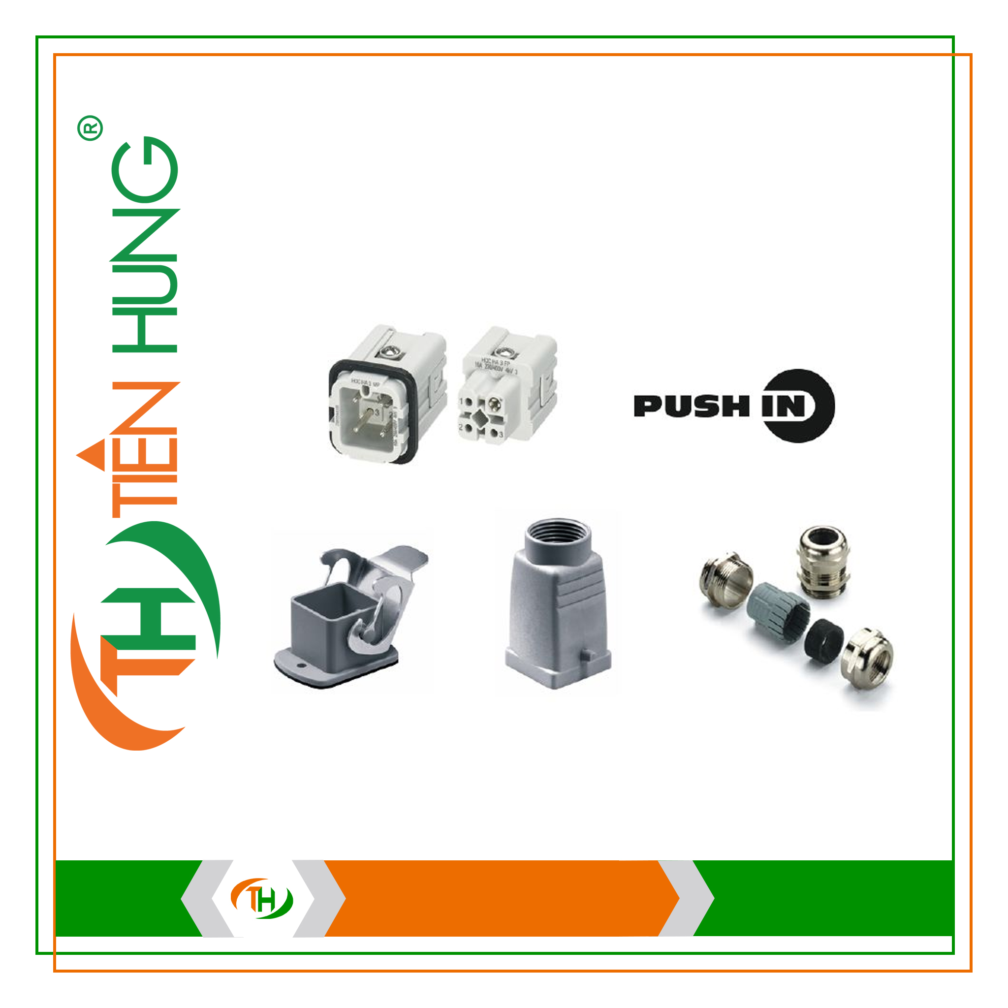 BỘ KIT HEAVY DUTY CONNECTORS HDC-KIT-HA 03.302 P - 3123890000