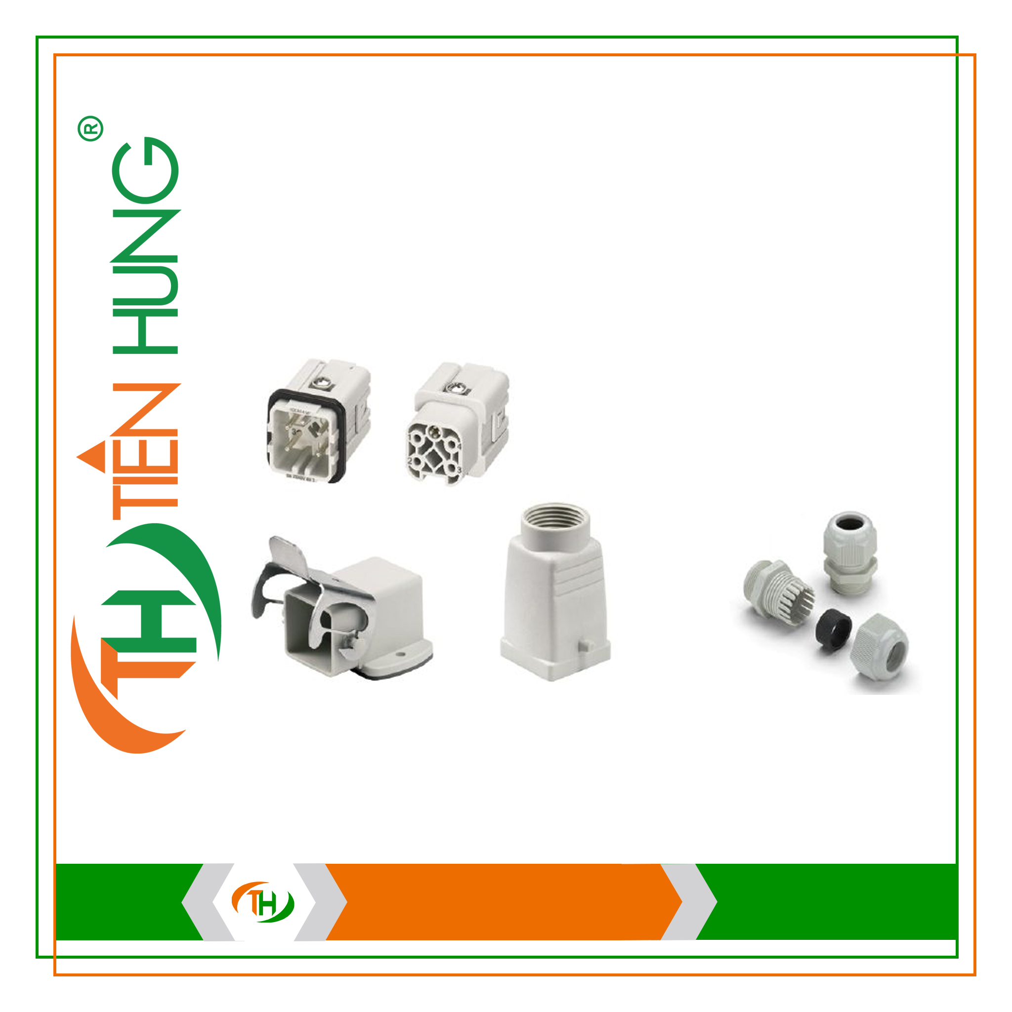 BỘ KIT HEAVY DUTY CONNECTORS HDC-KIT-HA 04.406 M P - 3124020000