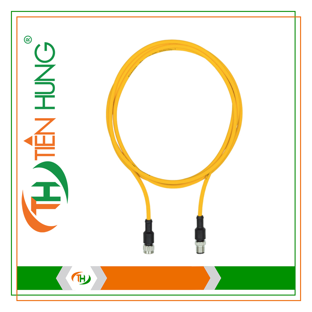 CÁP ĐIỆN BẰNG ĐỒNG PILZ PSS67 Cable M12sf M12sm, 3m - 380208