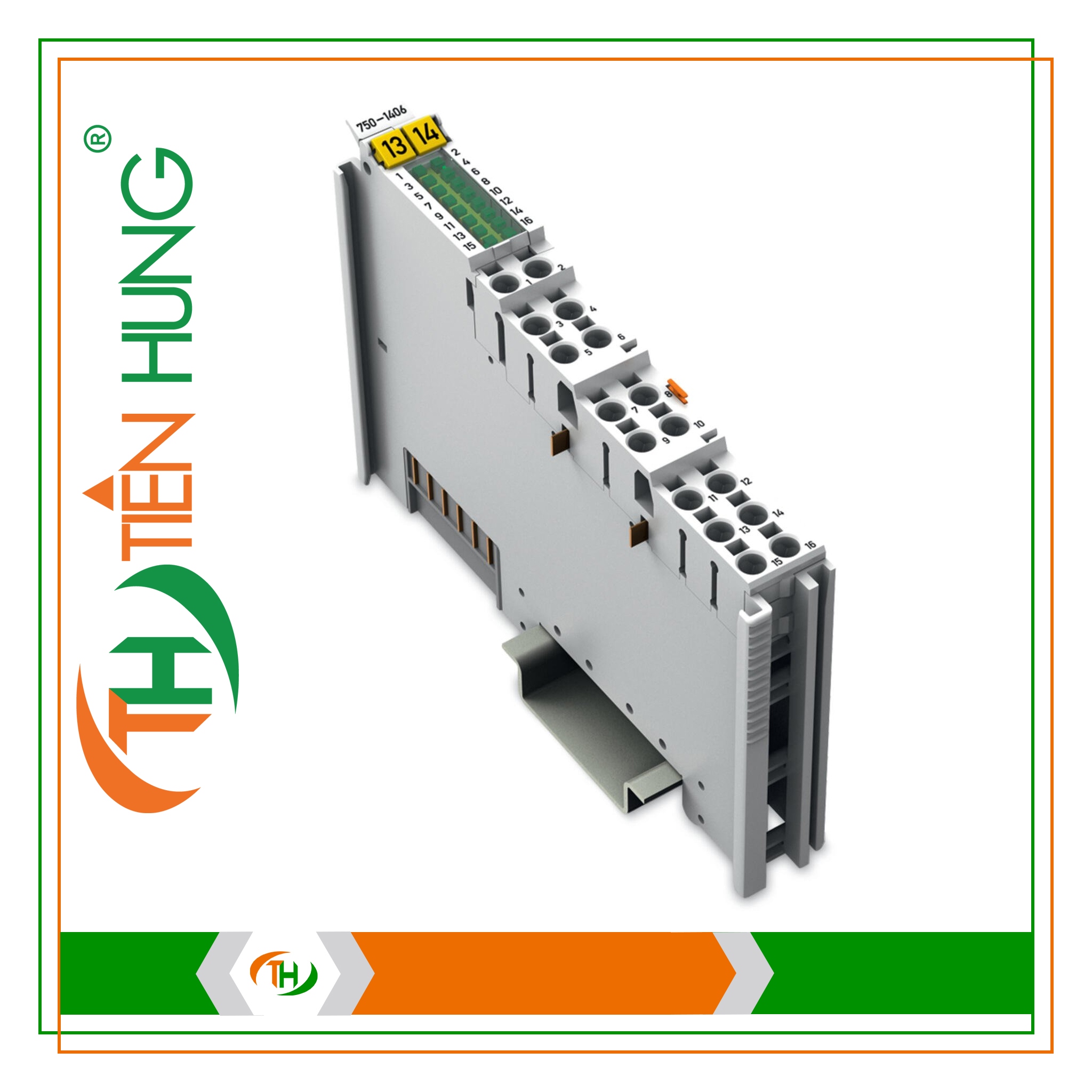 MÔ ĐUN ĐẦU VÀO KỸ THUẬT SỐ 16 KÊNH - 750-1406 WAGO