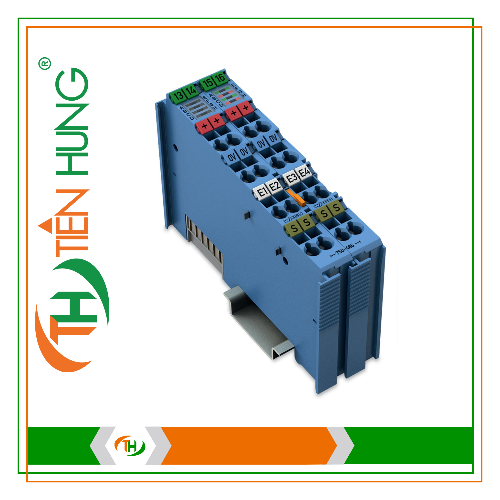 MÔ ĐUN ĐẦU VÀO ANALOG 4 KÊNH - 750-486 WAGO