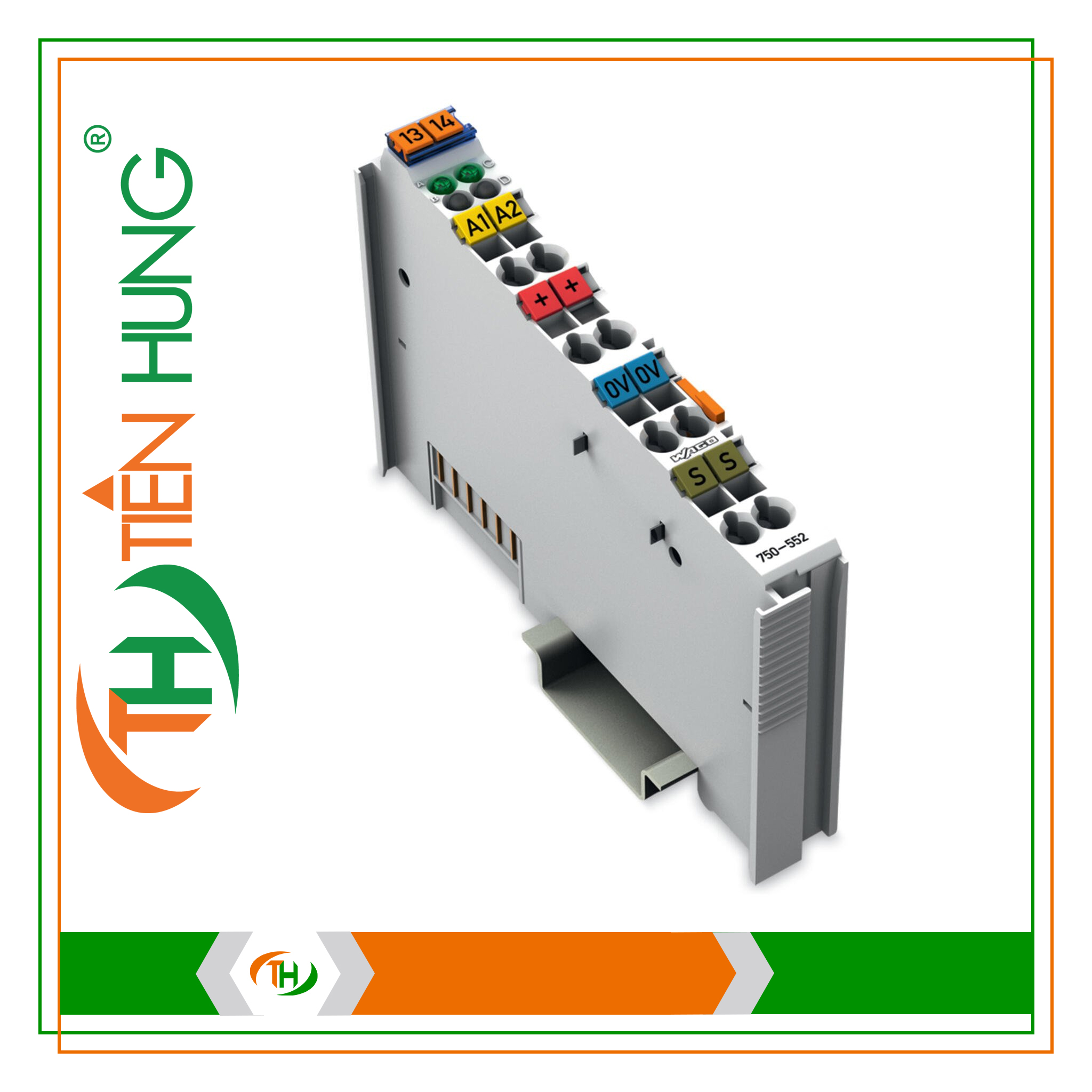 MÔ ĐUN ĐẦU RA ANALOG 2 KÊNH - 750-552 WAGO