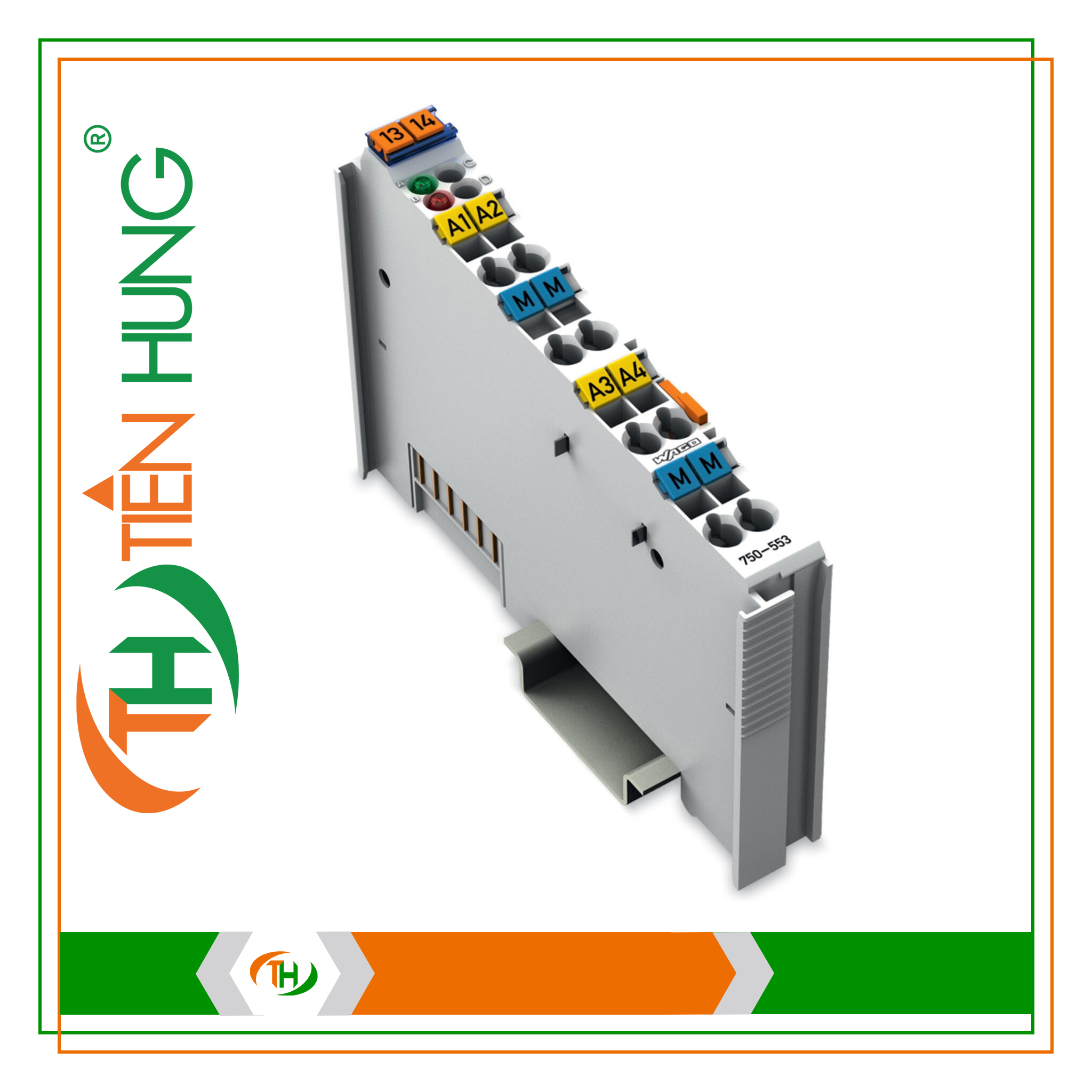 MÔ ĐUN ĐẦU RA ANALOG 4 KÊNH - 750-553 WAGO