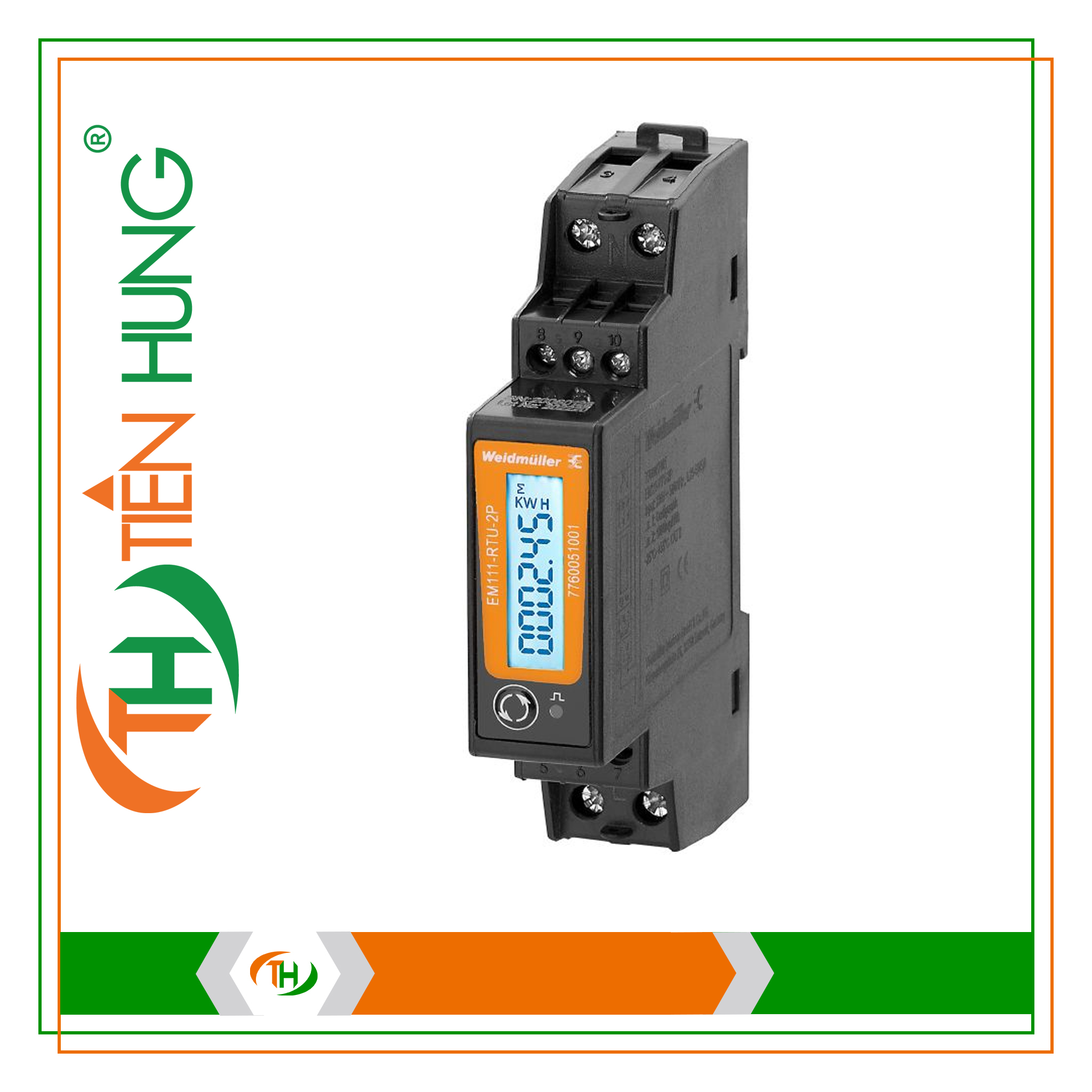 ĐO LƯỜNG VÀ HIỂN THỊ CÔNG SUẤT EM111-RTU-2P - 7760051001