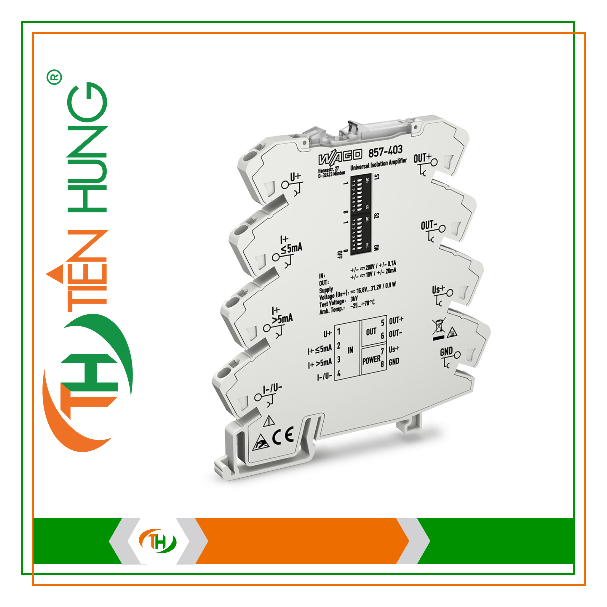 BỘ CHUYỂN ĐỔI TÍN HIỆU - 857-403 WAGO