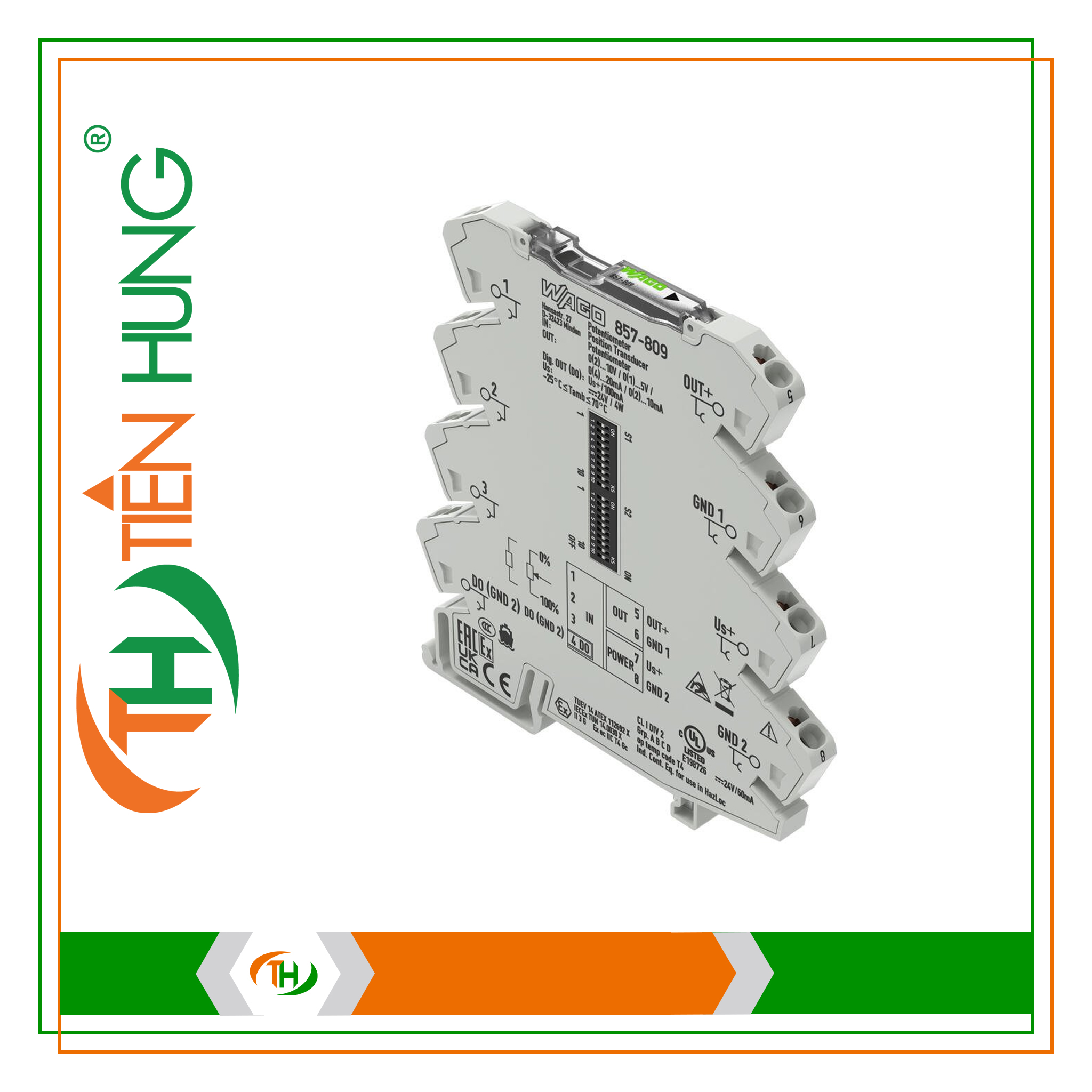 BỘ CHUYỂN ĐỔI TÍN HIỆU - 857-809 WAGO