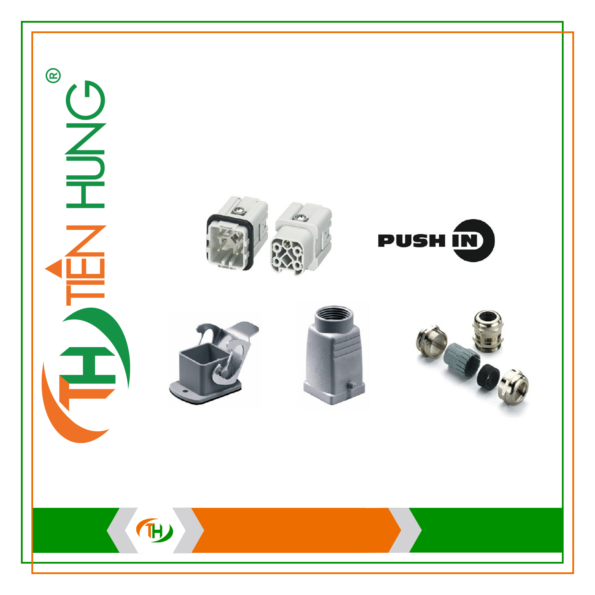 BỘ KIT HEAVY DUTY CONNECTORS HDC-KIT-HA 04.400 M P - 3123980000