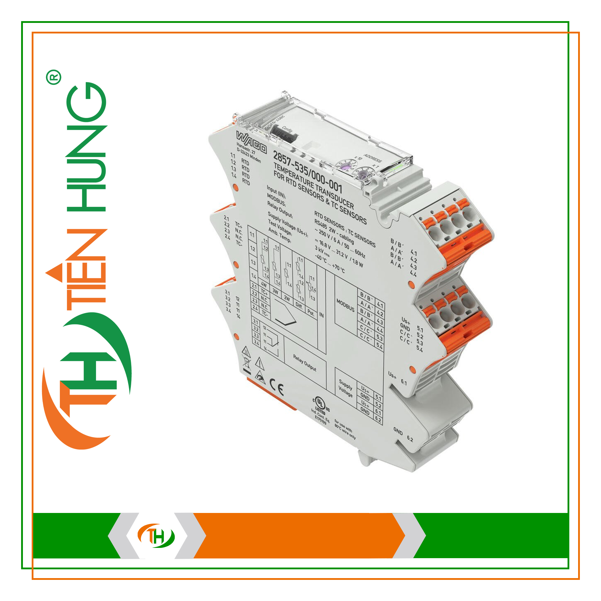 BỘ CHUYỂN ĐỔI TÍN HIỆU - 2857-535/000-001 WAGO