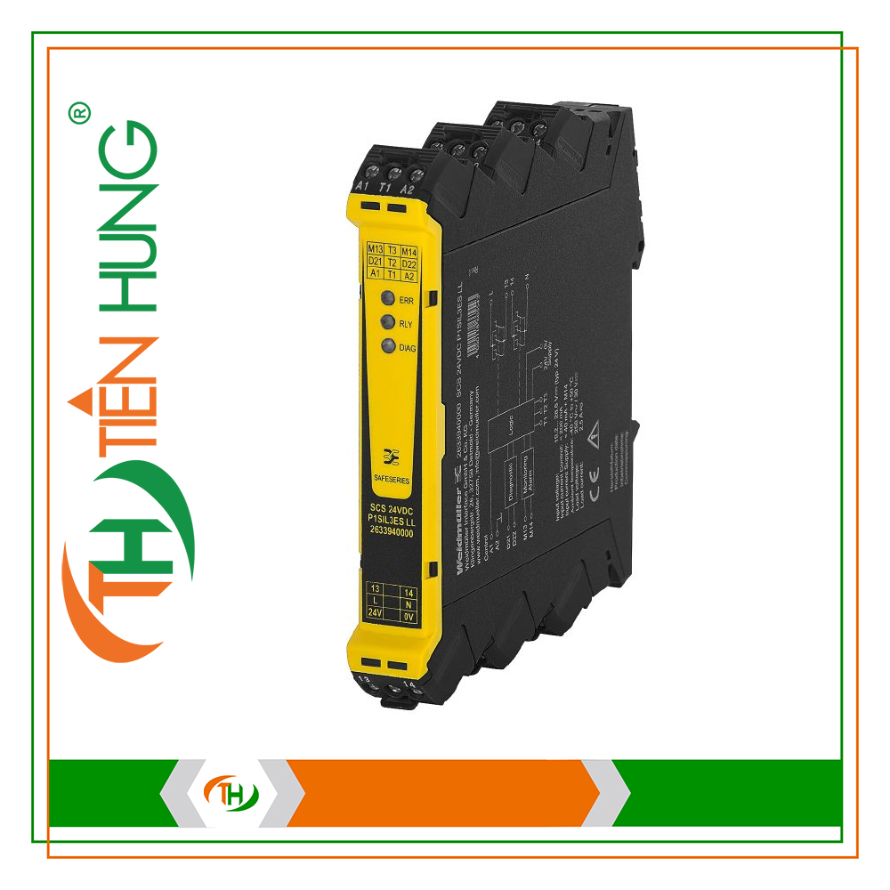 RƠ LE AN TOÀN SCS 24VDC P1SIL3ES LL - 2633940000