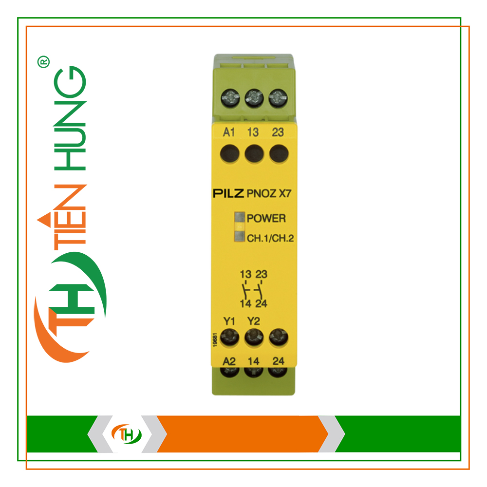 RƠ LE ĐIỆN TỬ PNOZ X7 24VACDC 2n/o - 774059
