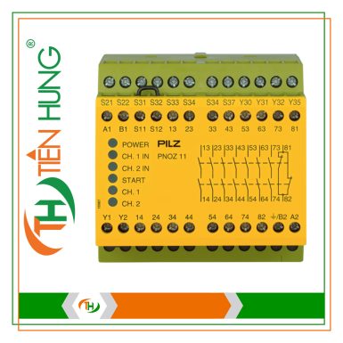 RƠ LE ĐIỆN TỬ PNOZ 11 110-120VAC 24VDC 7n/o 1n/c - 774085