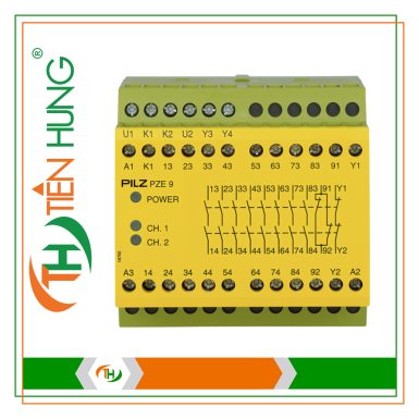 RƠ LE ĐIỆN TỬ PZE 9 24VDC 8n/o 1n/c - 774150