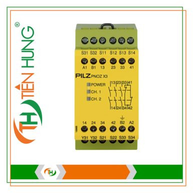 RƠ LE ĐIỆN TỬ PNOZ X3 24VAC 24VDC 3n/o 1n/c 1so - 774310